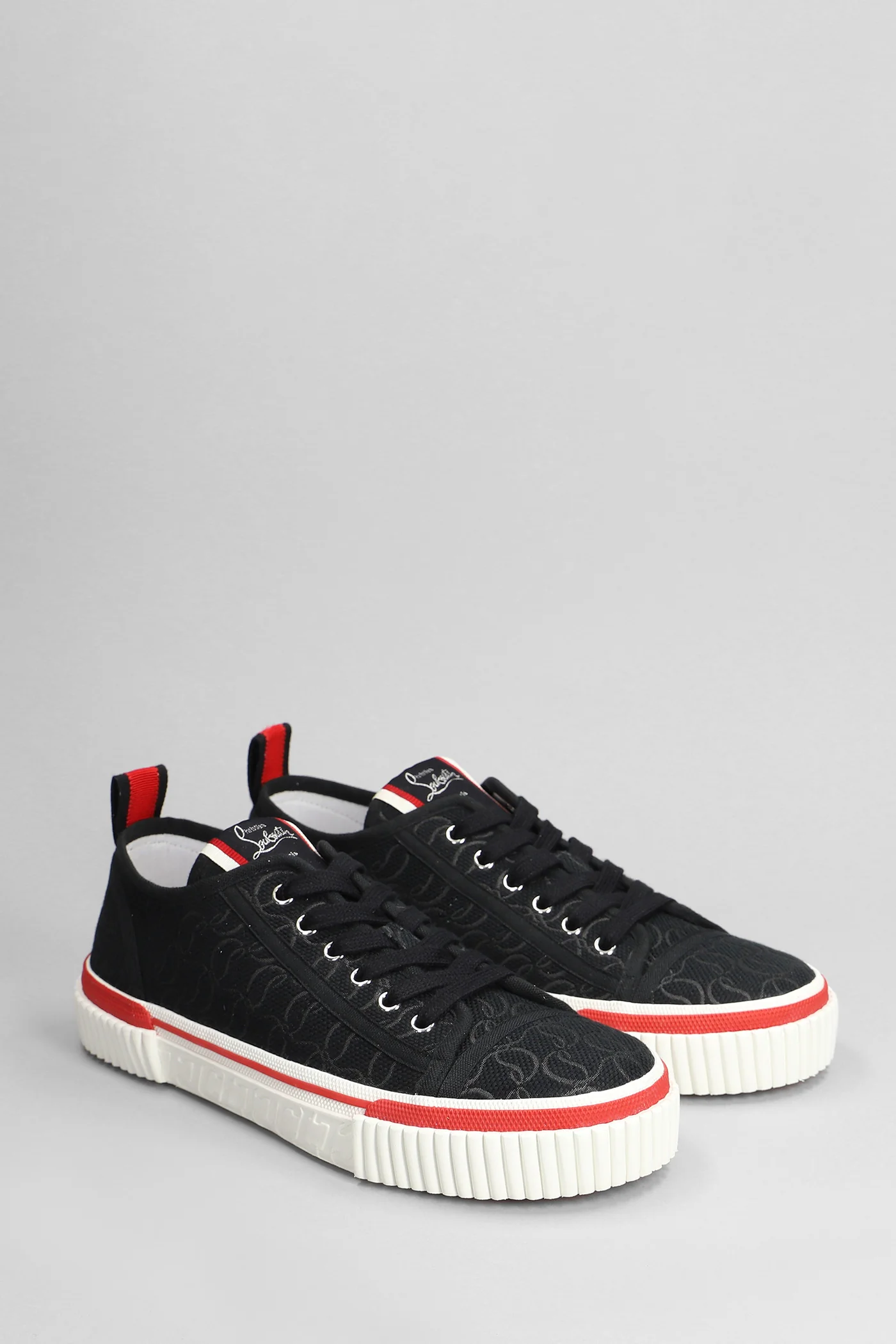 Pedro junior Sneakers in black cotton - Image 2