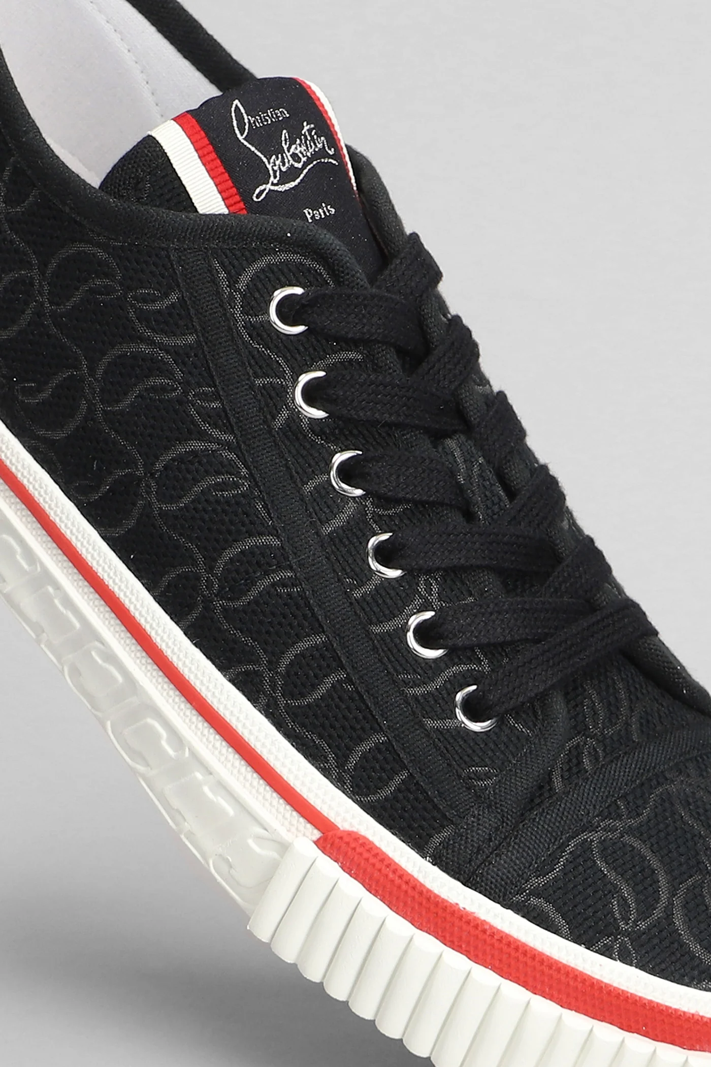 Pedro junior Sneakers in black cotton - Image 5