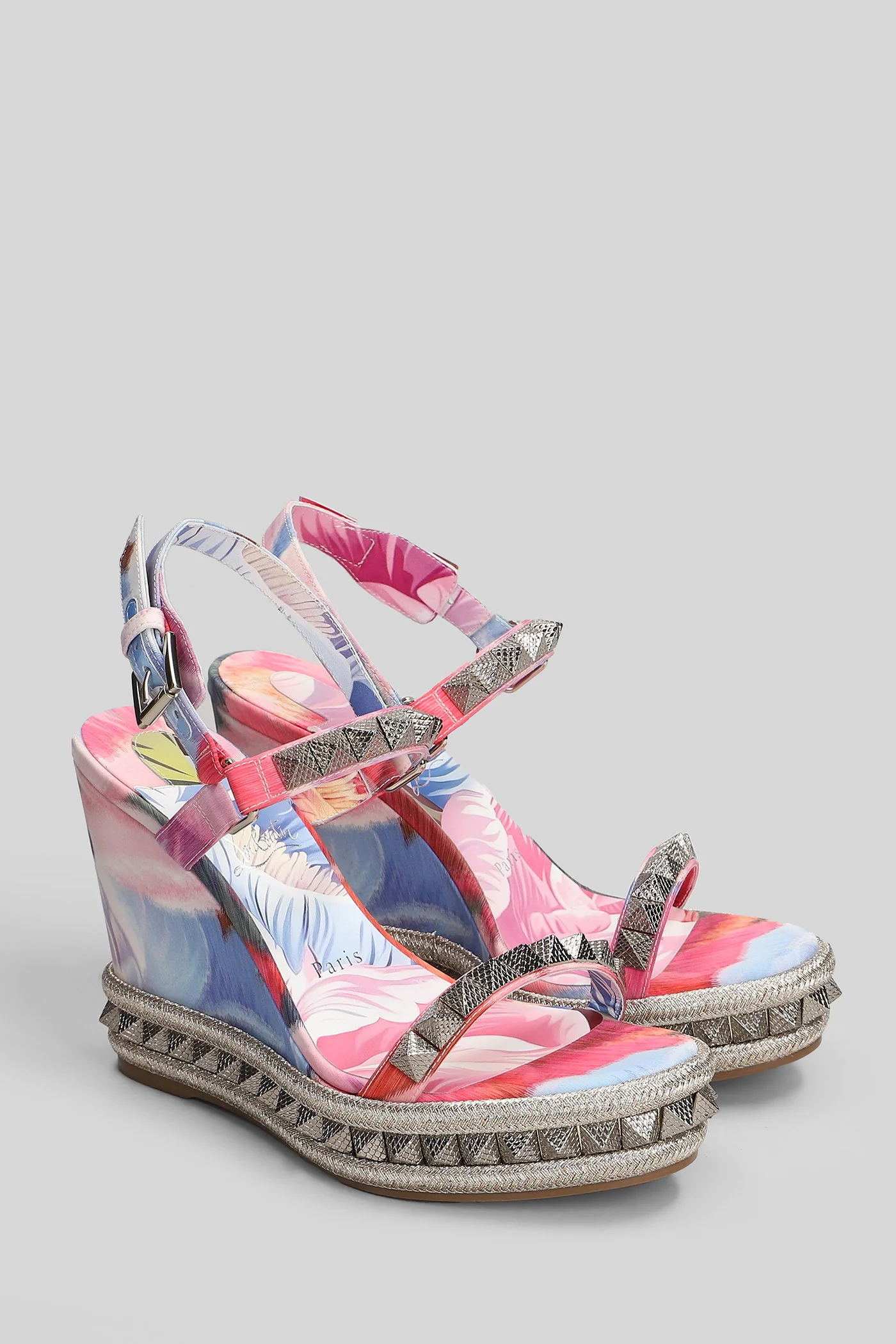 Pyra clou 110 Sandals in multicolor polyester - Image 2