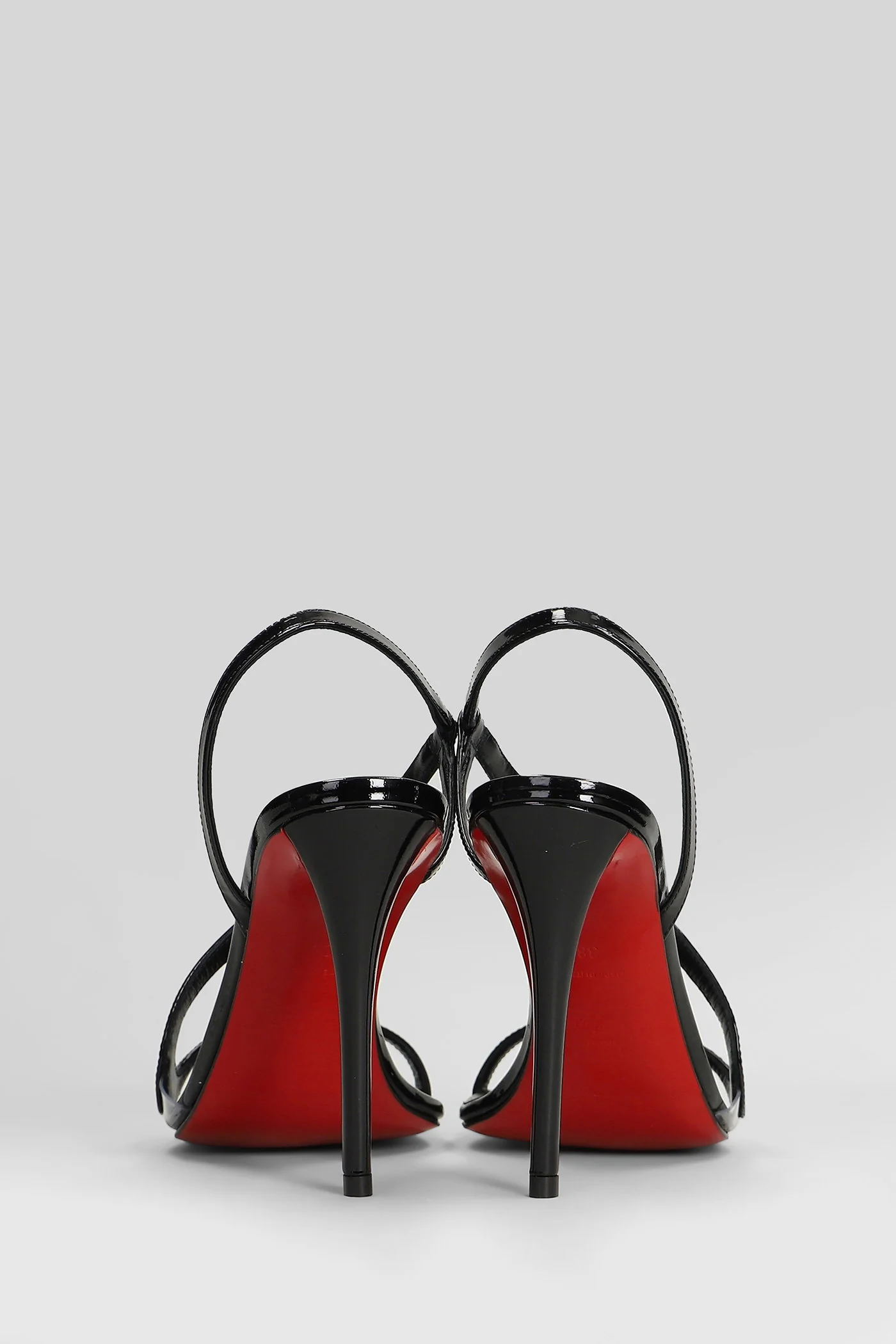 Rosa z 100 Sandals in black patent leather - Image 4