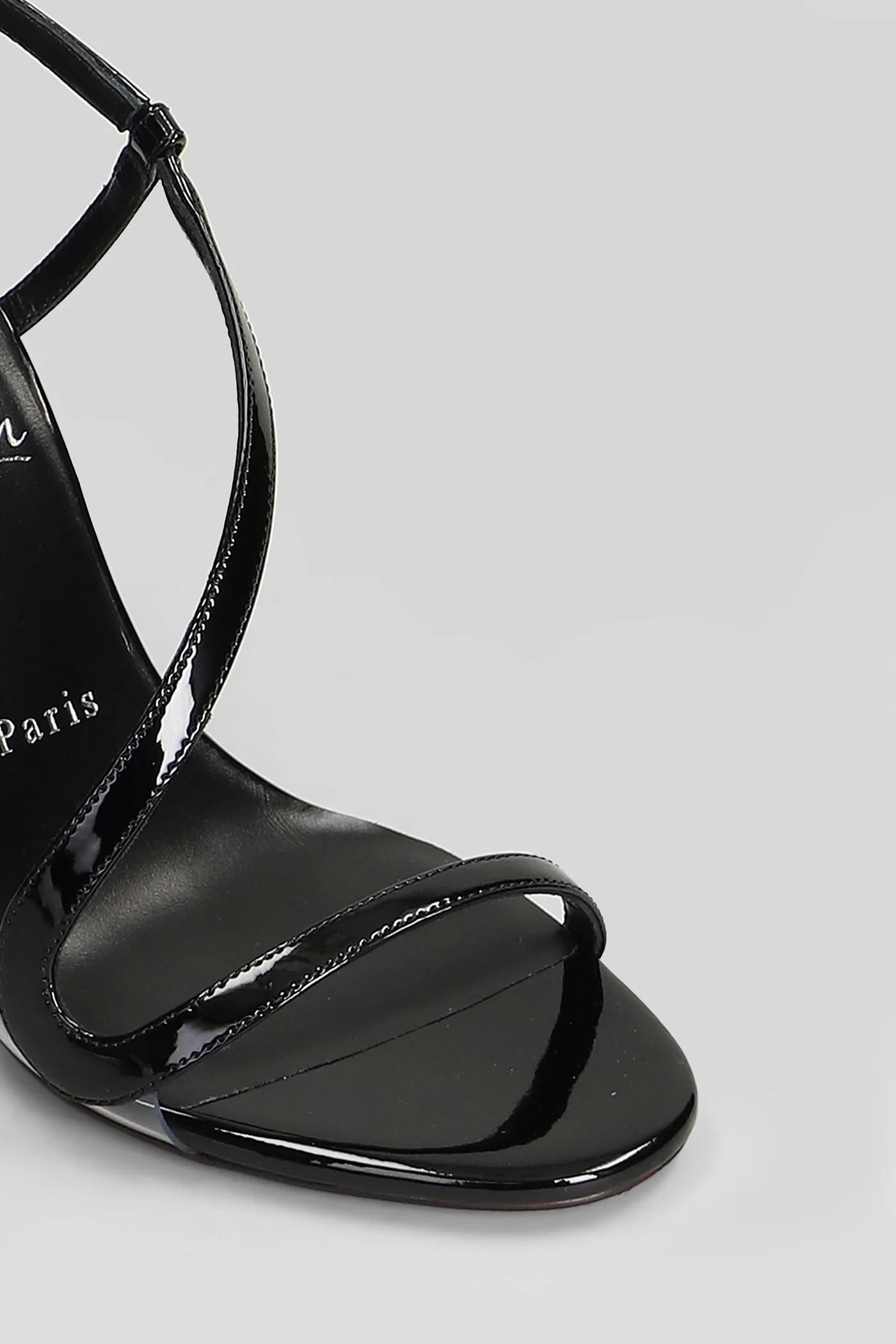 Rosa z 100 Sandals in black patent leather - Image 5