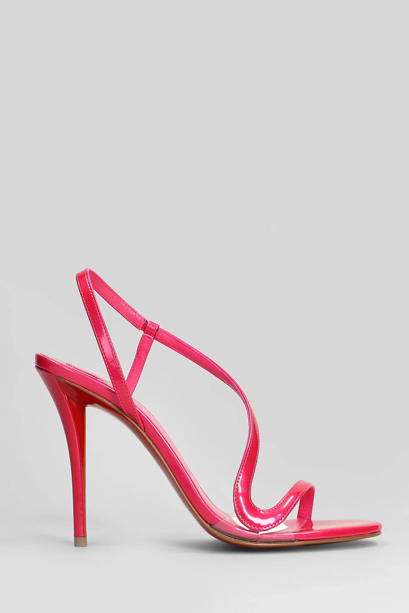 Rosa z 100 Sandals in fuxia leather