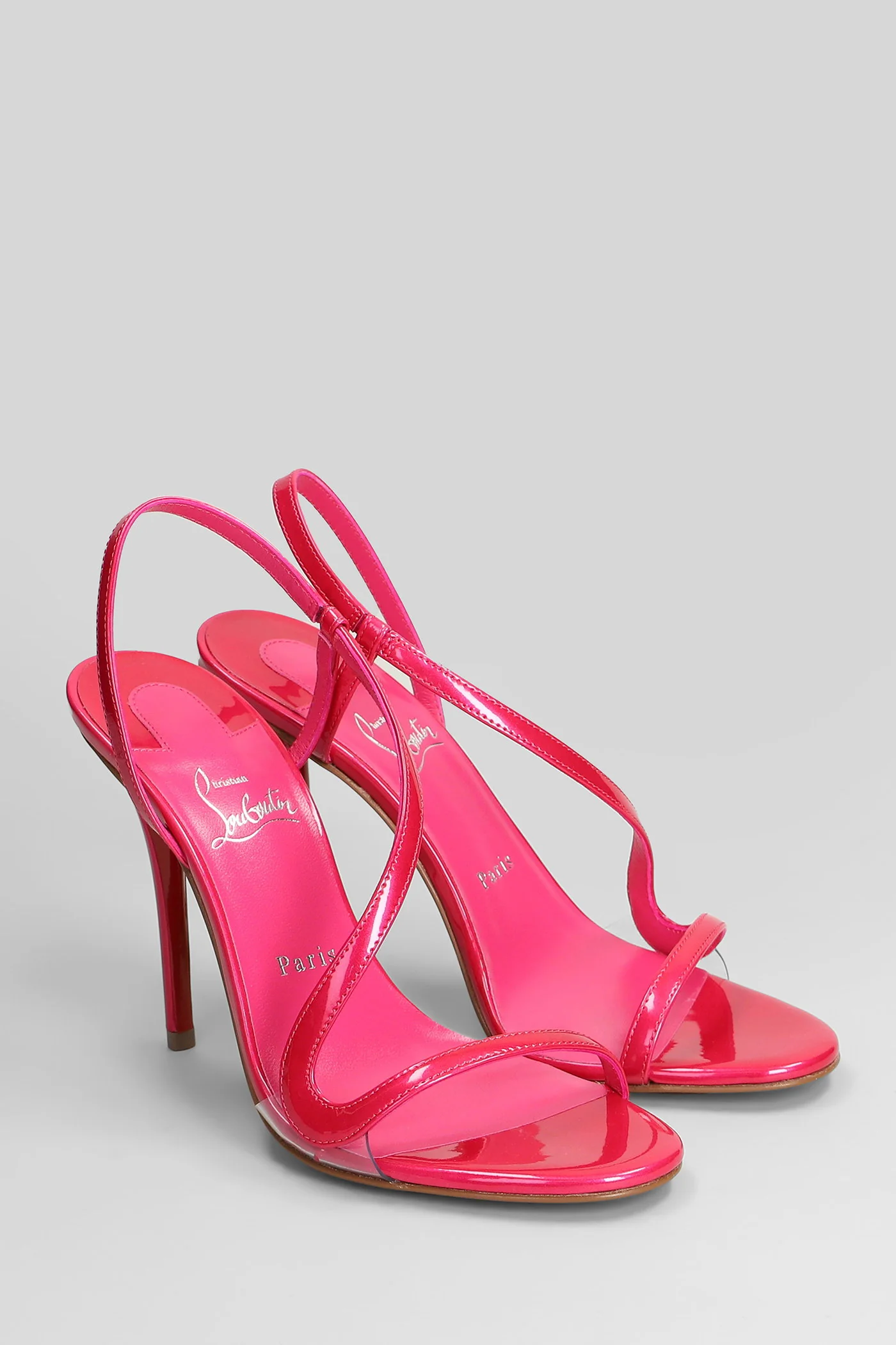 Rosa z 100 Sandals in fuxia leather - Image 2