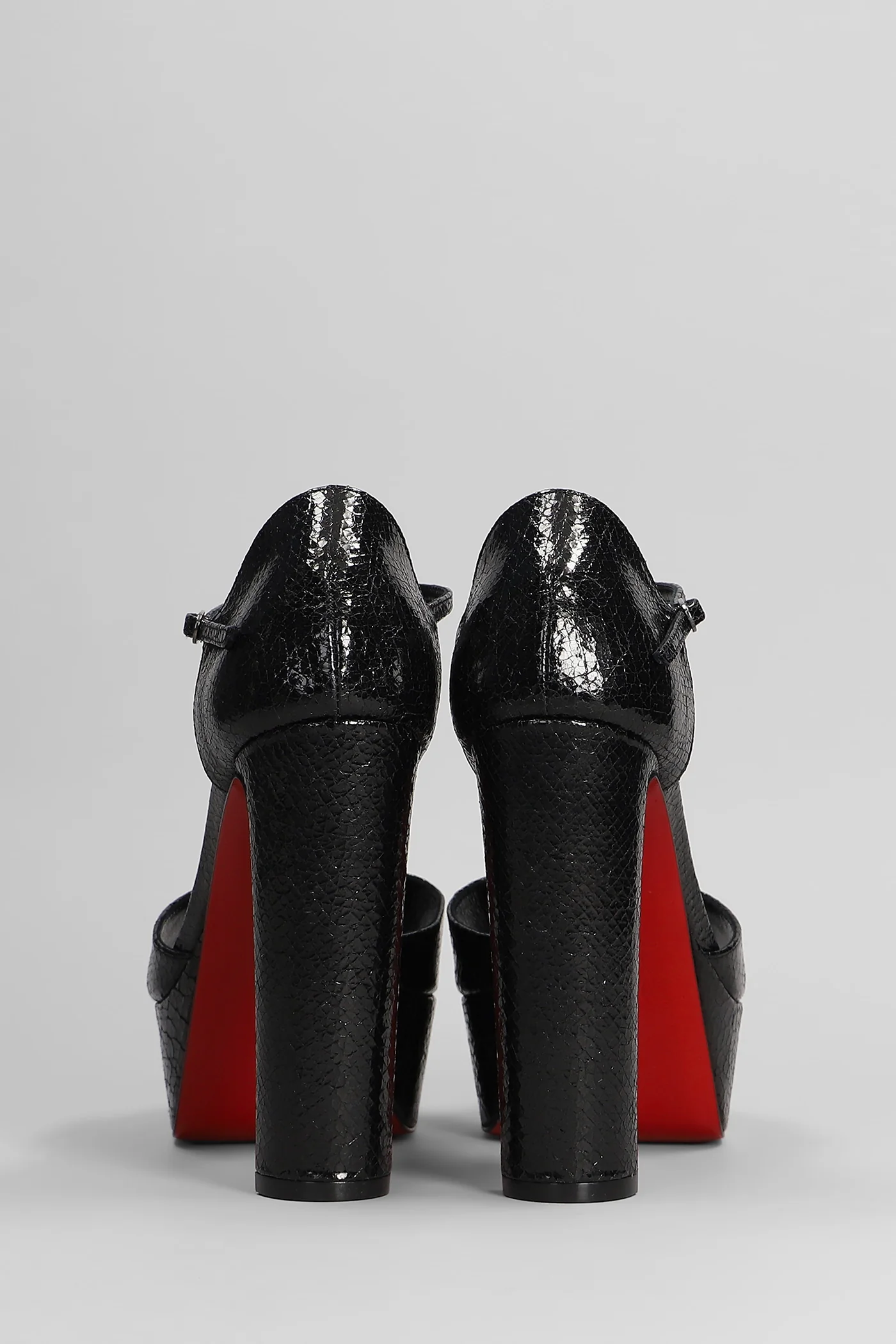 Sandaloo 130 Sandals in black leather - Image 4