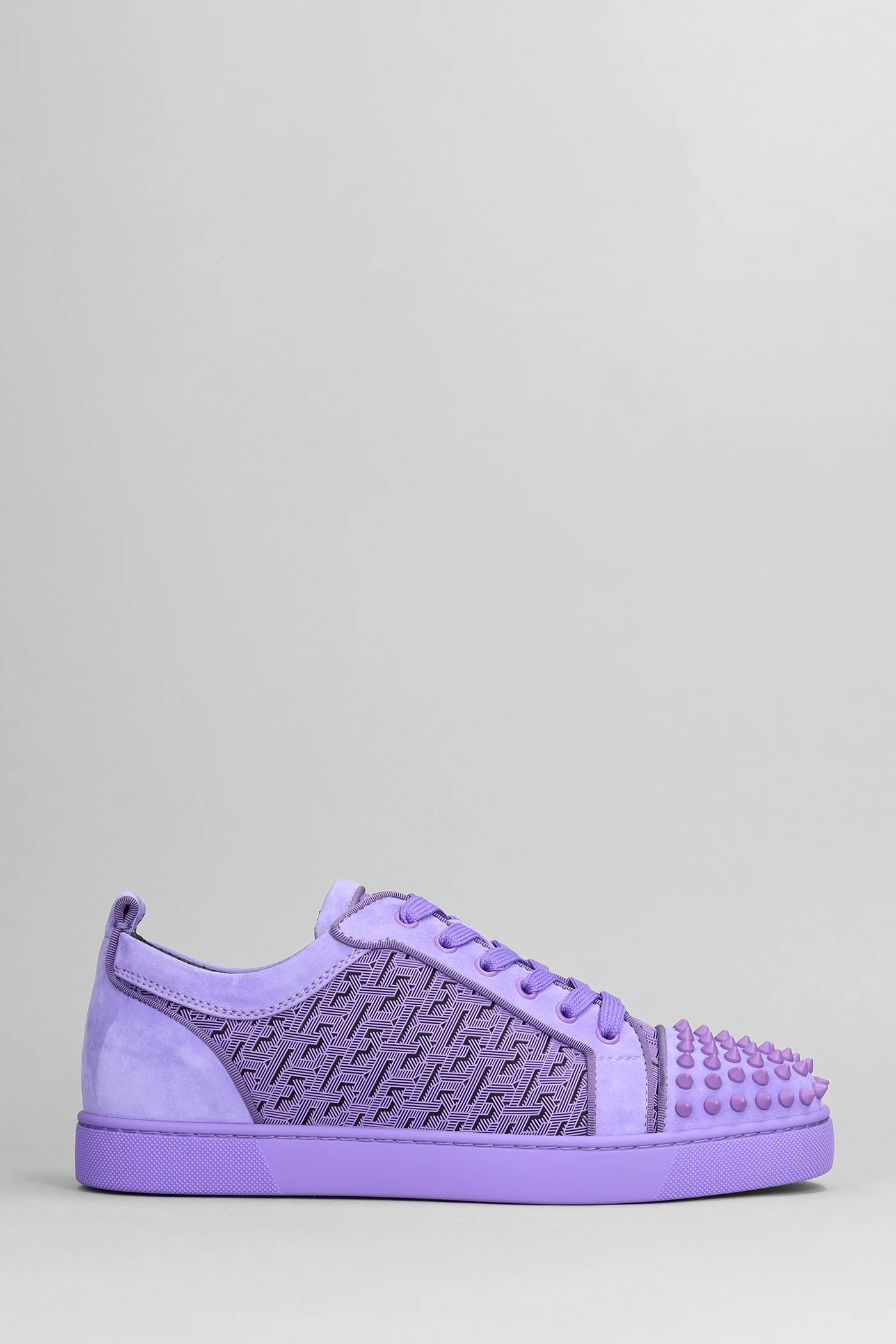 Sneakers in Viola leather