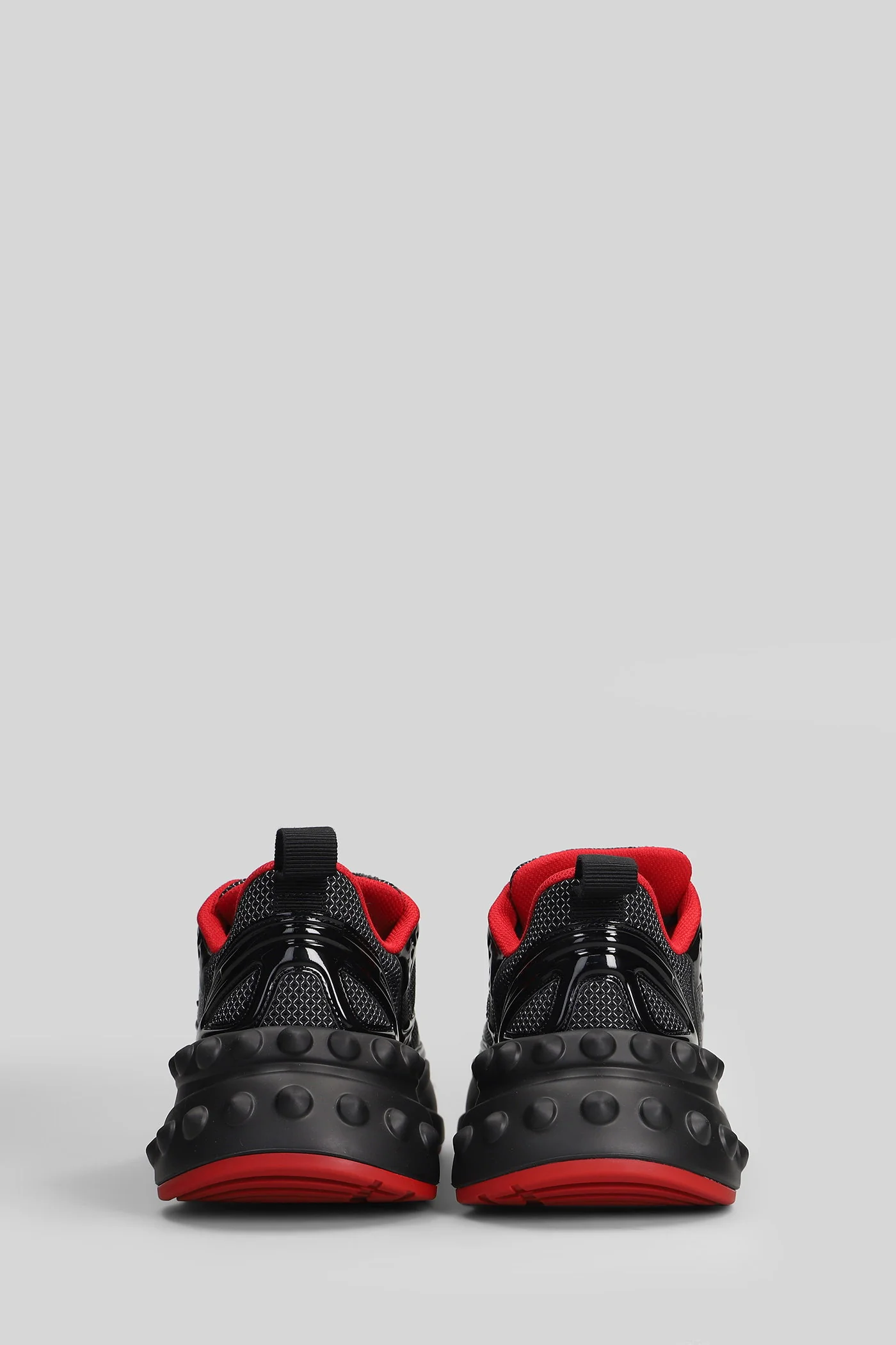 So flo flat Sneakers in black polyamide - Image 4