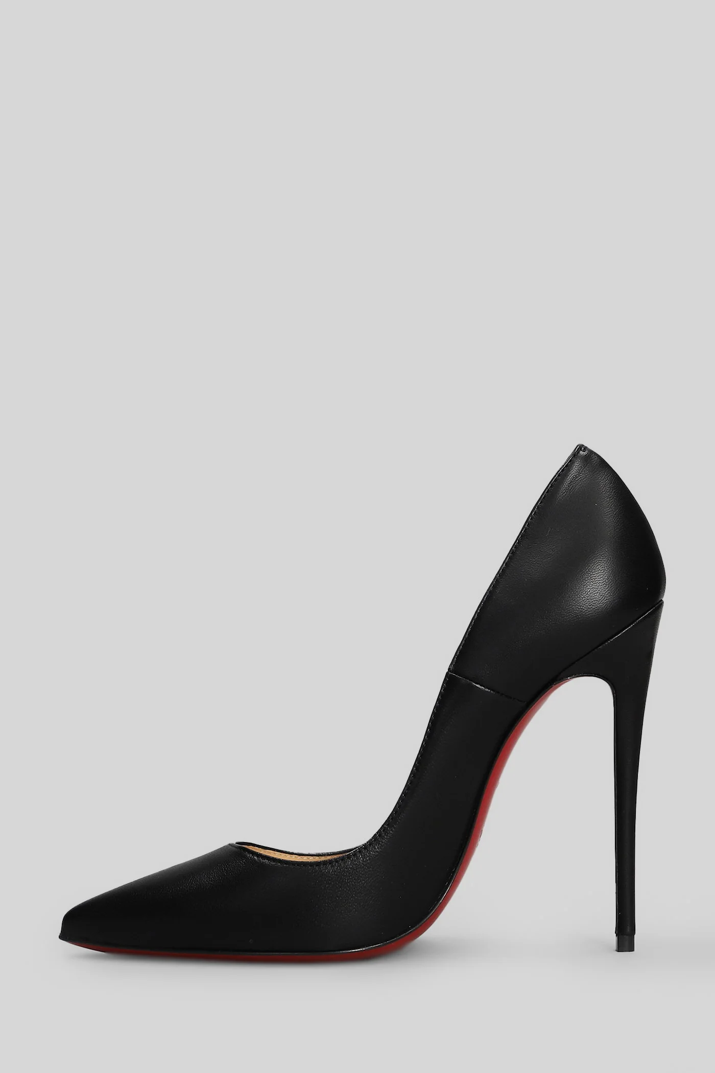 So kate 120 Pumps in black leather - Image 3