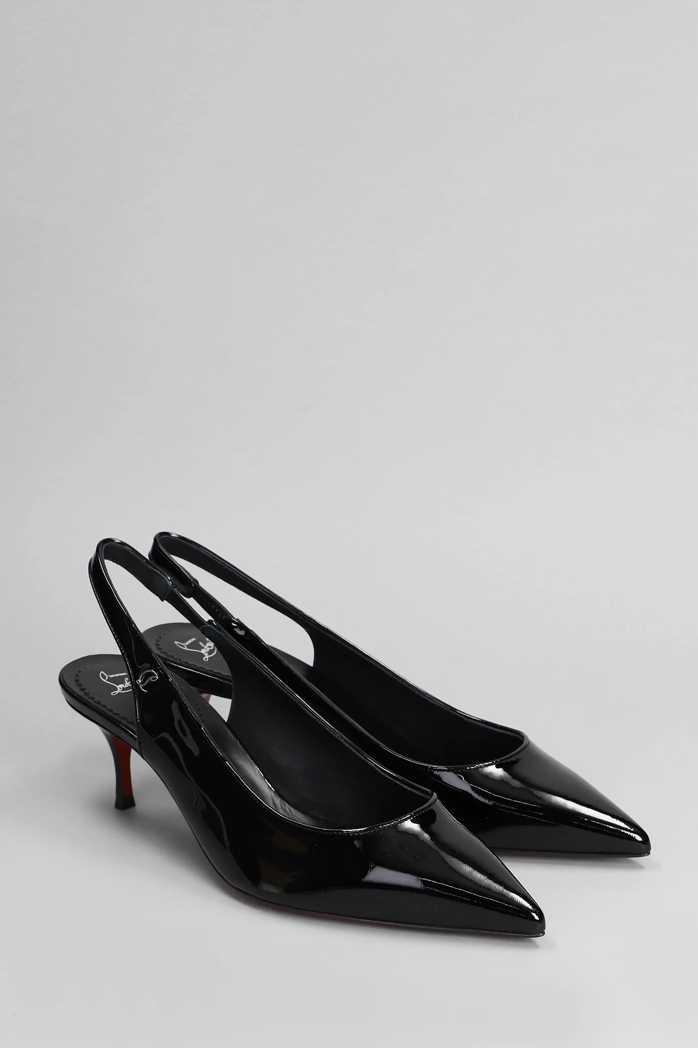 Sporty kate 55 Pumps in black patent leather - Image 2