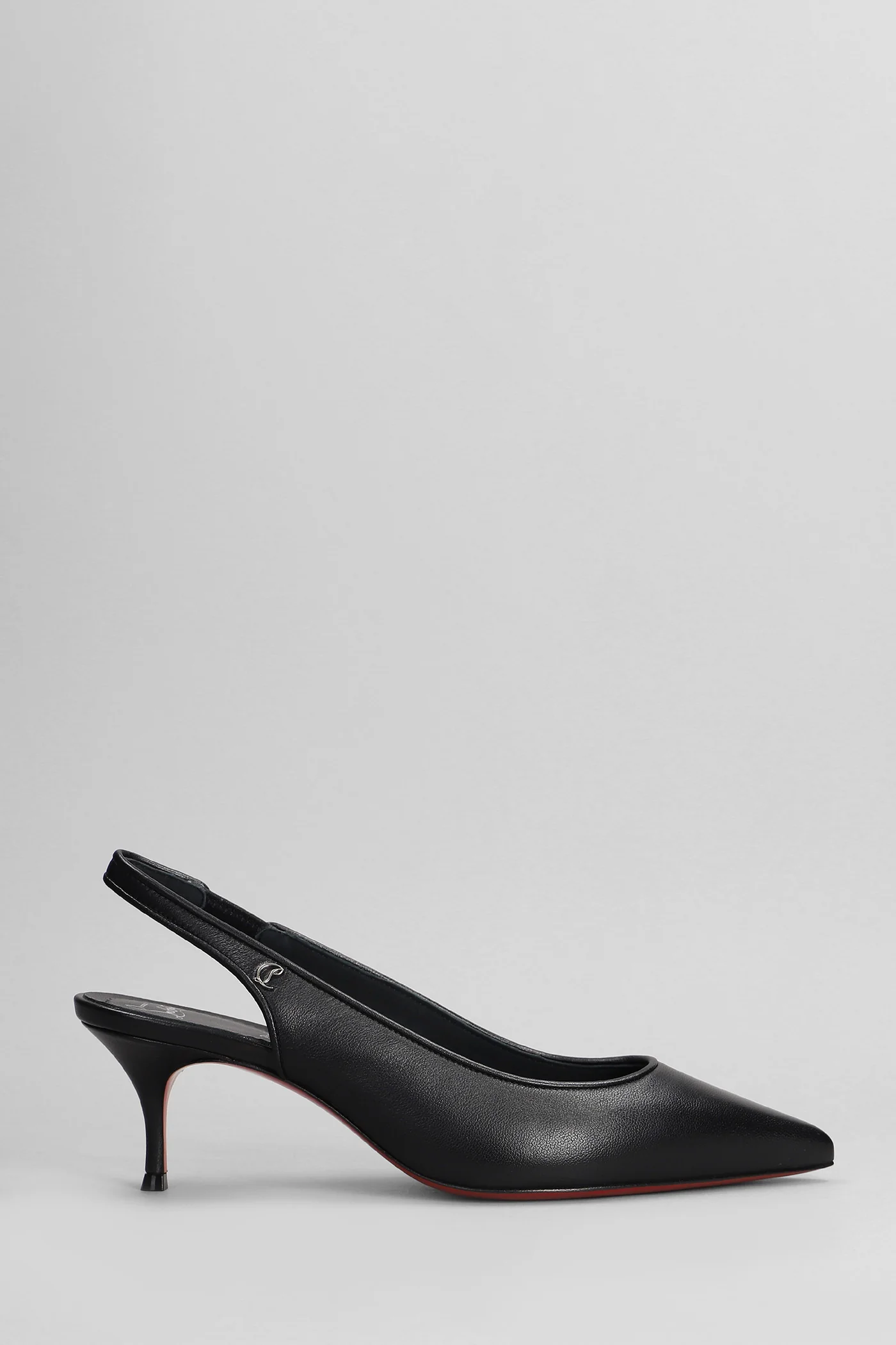 Sporty kate sling 55 Pumps in black leather