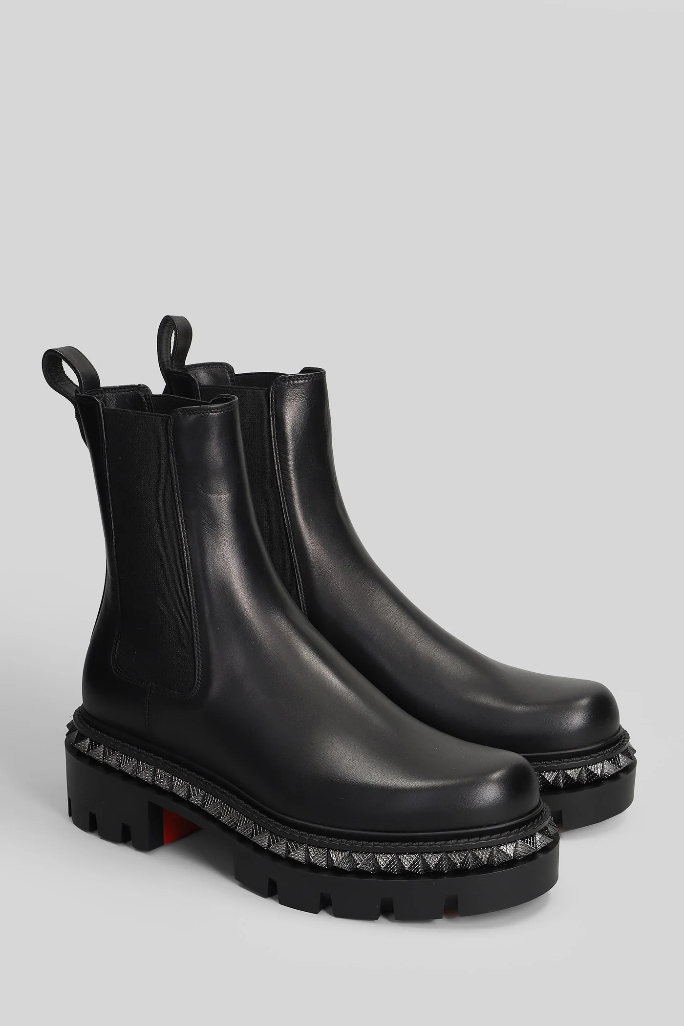 St emilia pyraclou High heels Ankle boots in black leather - Image 2