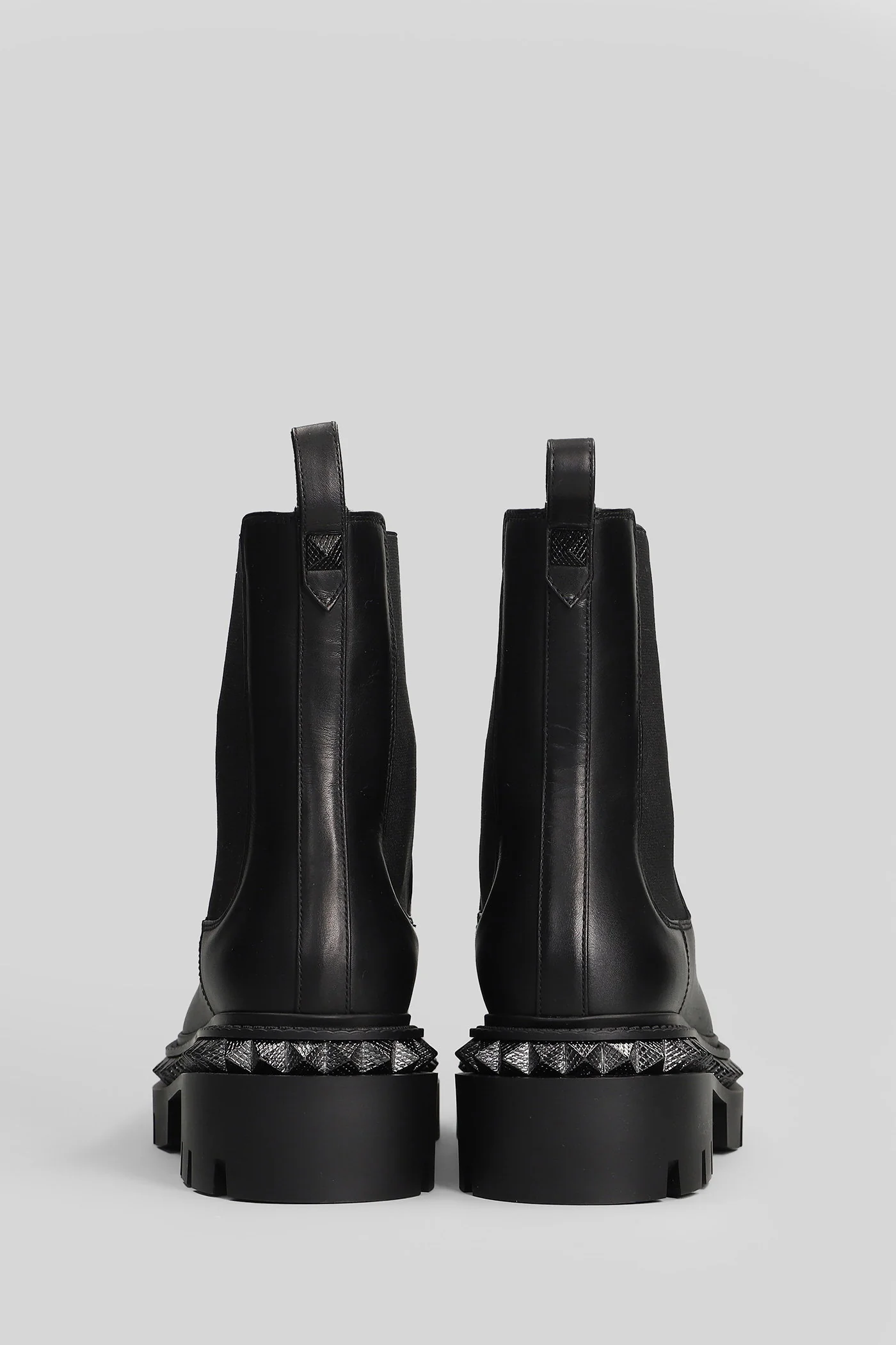 St emilia pyraclou High heels Ankle boots in black leather - Image 4