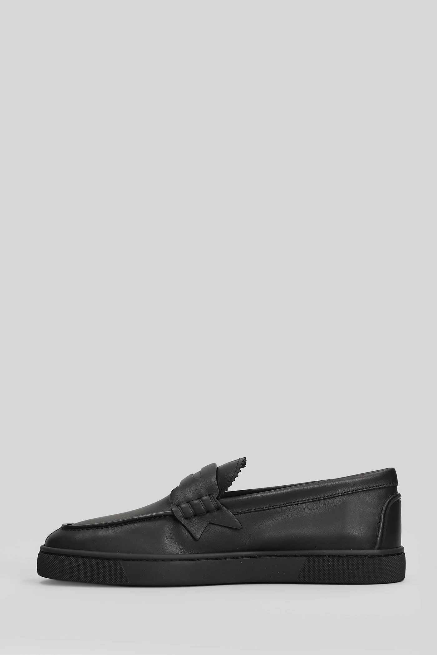 The harold I Sneakers in black leather - Image 3