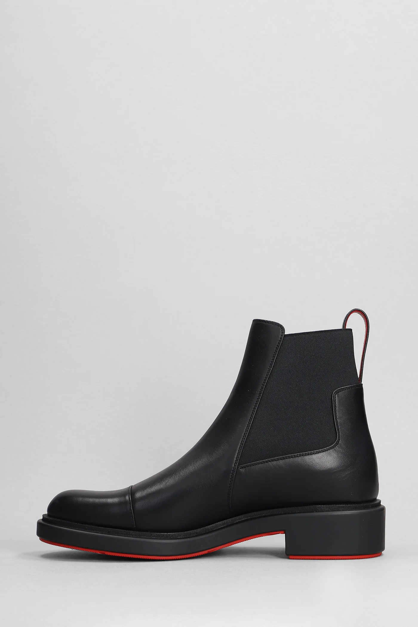 Urbino Ankle boots in black leather - Image 3