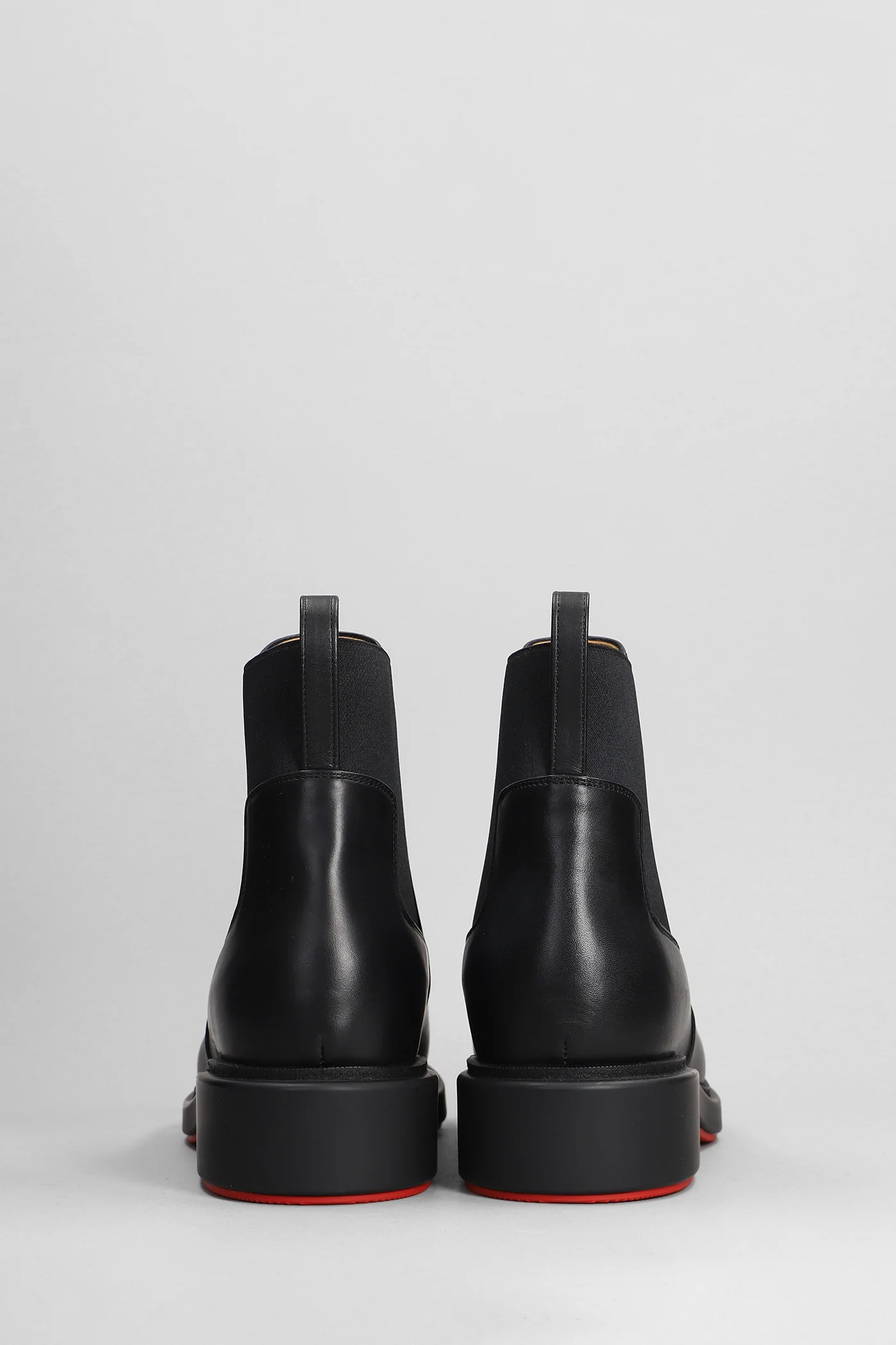 Urbino Ankle boots in black leather - Image 4