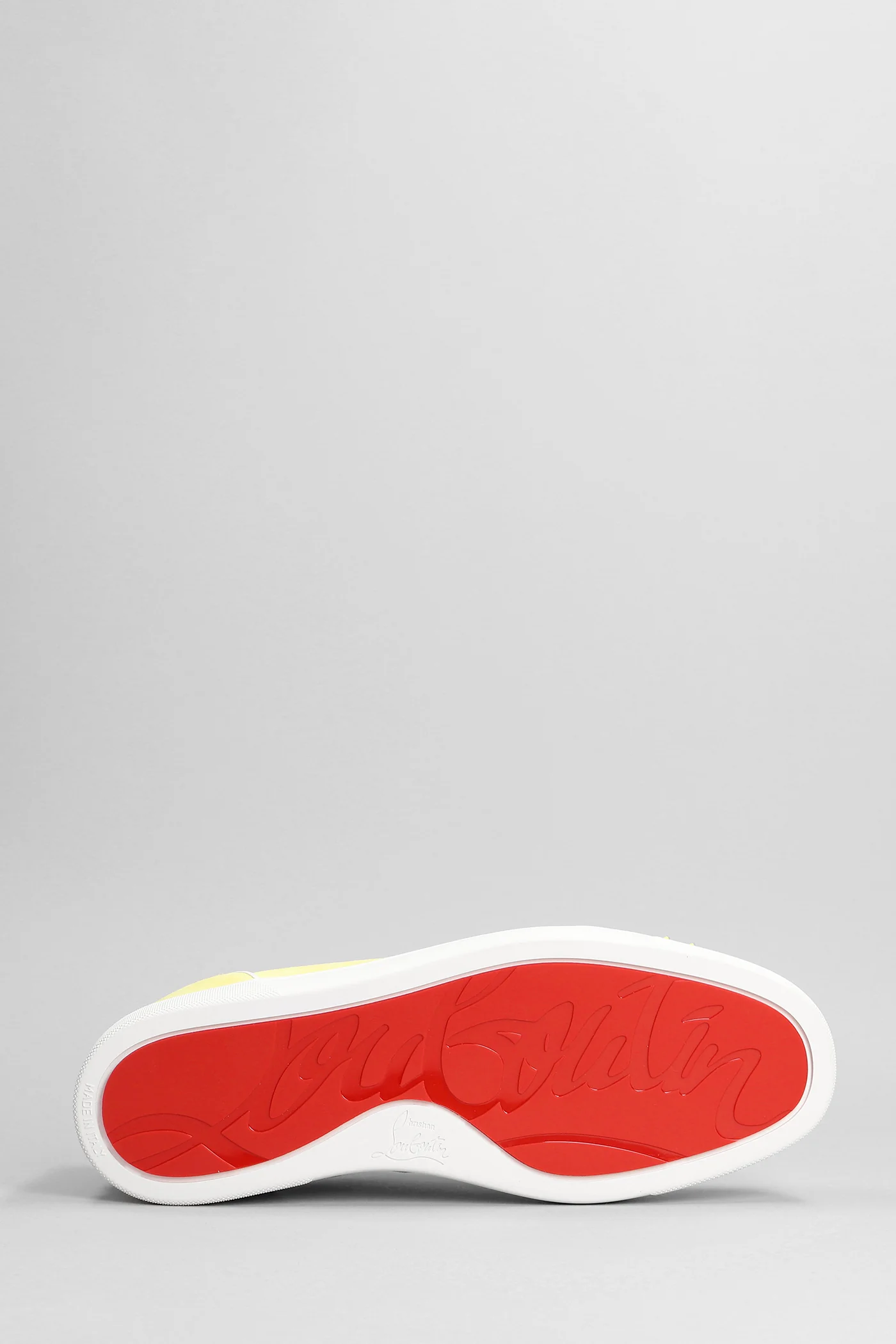 Varsi junior spikes Sneakers in yellow suede - Image 5