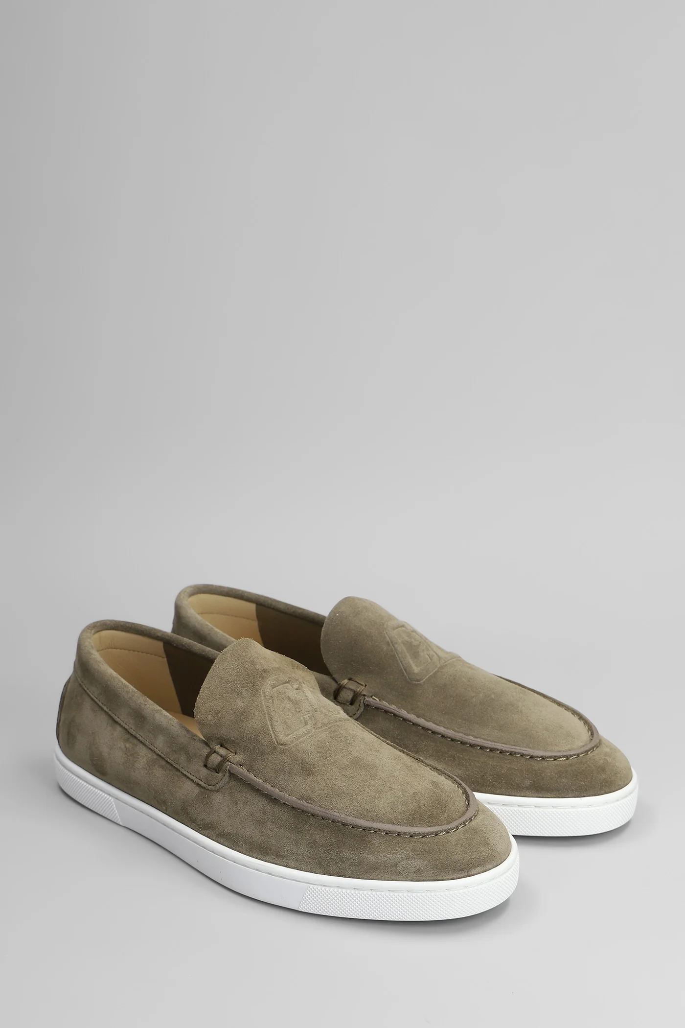 Varsiboat Loafers in green suede - Image 2