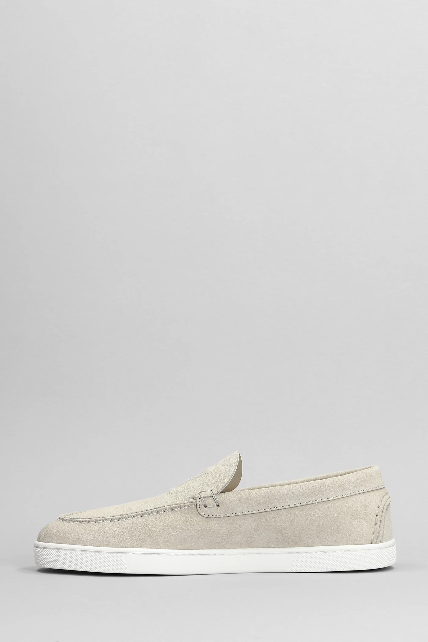 Varsiboat Sneakers in grey suede - Image 3