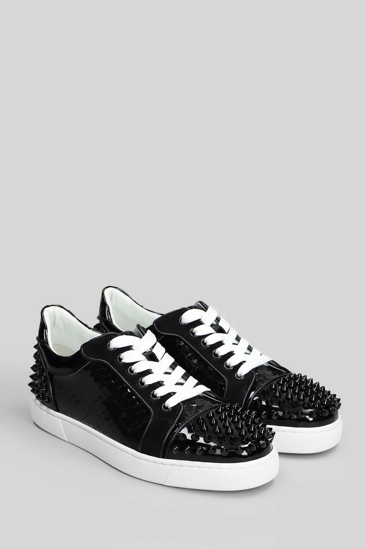 Vieira 2 Sneakers in black patent leather - Image 2