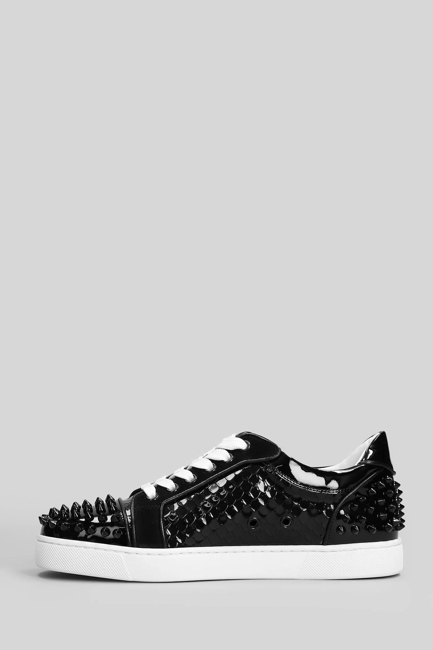 Vieira 2 Sneakers in black patent leather - Image 3