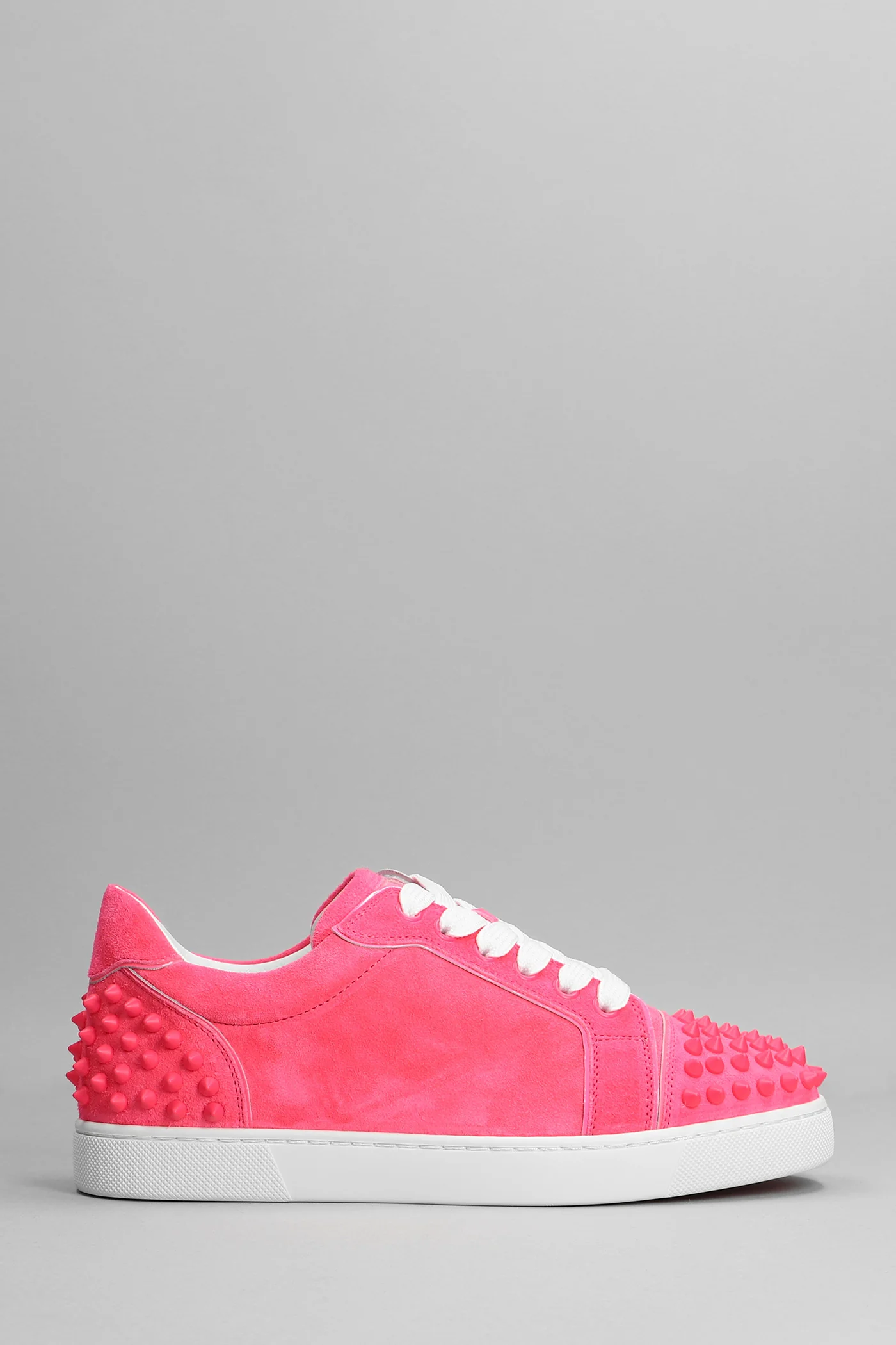 Viera 2 flat Sneakers in fuxia suede
