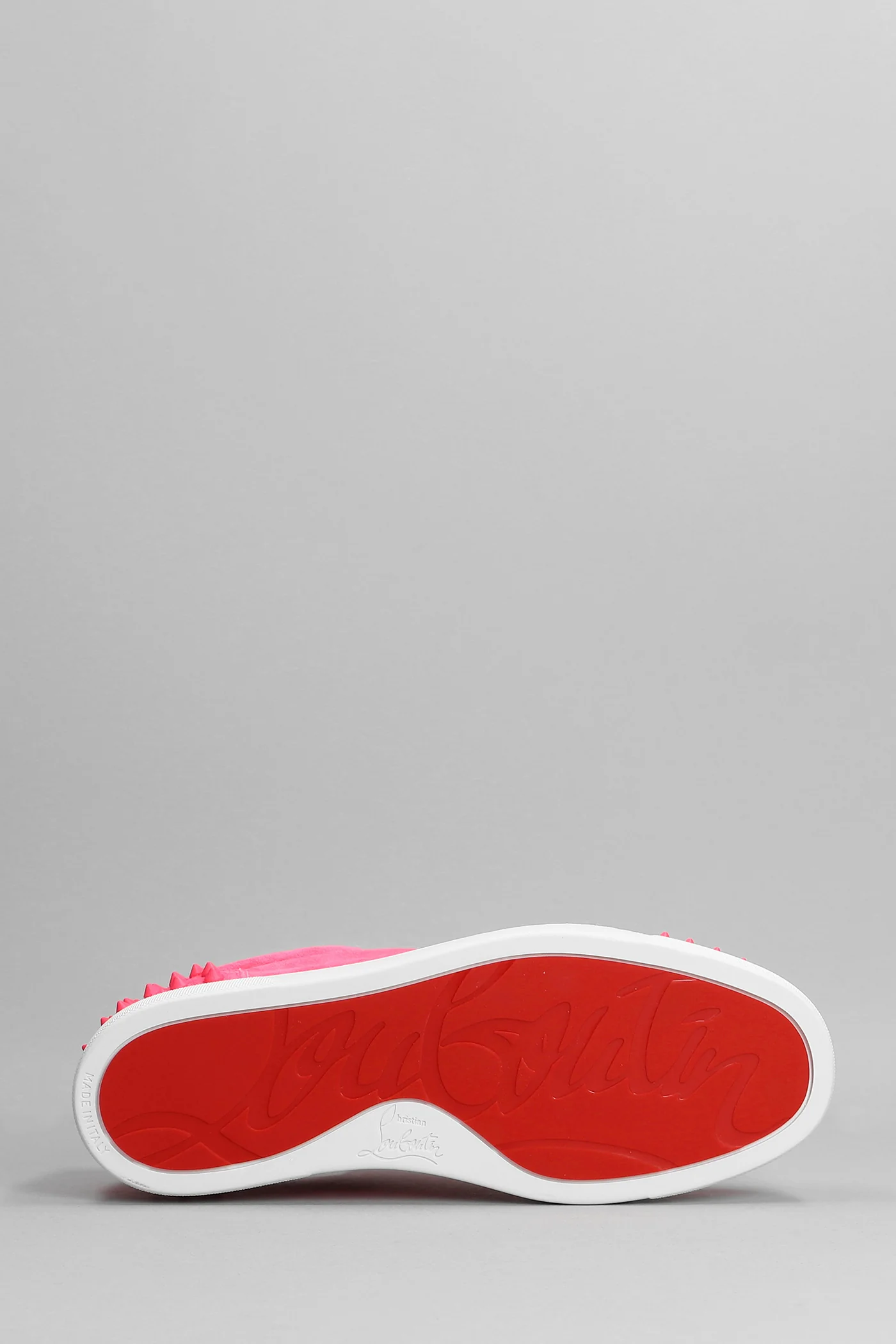 Viera 2 flat Sneakers in fuxia suede - Image 5