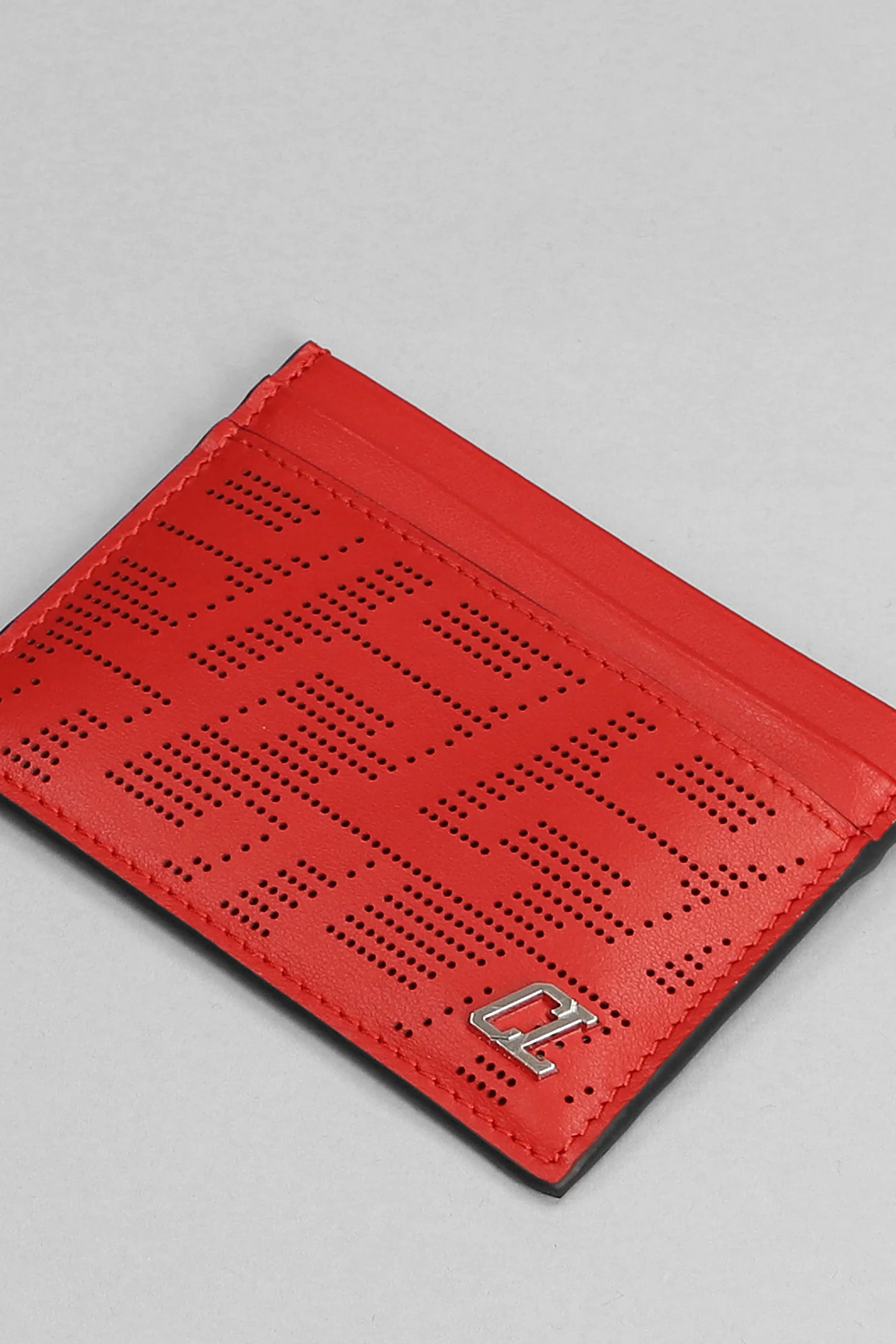 Wallet in red leather - Image 3