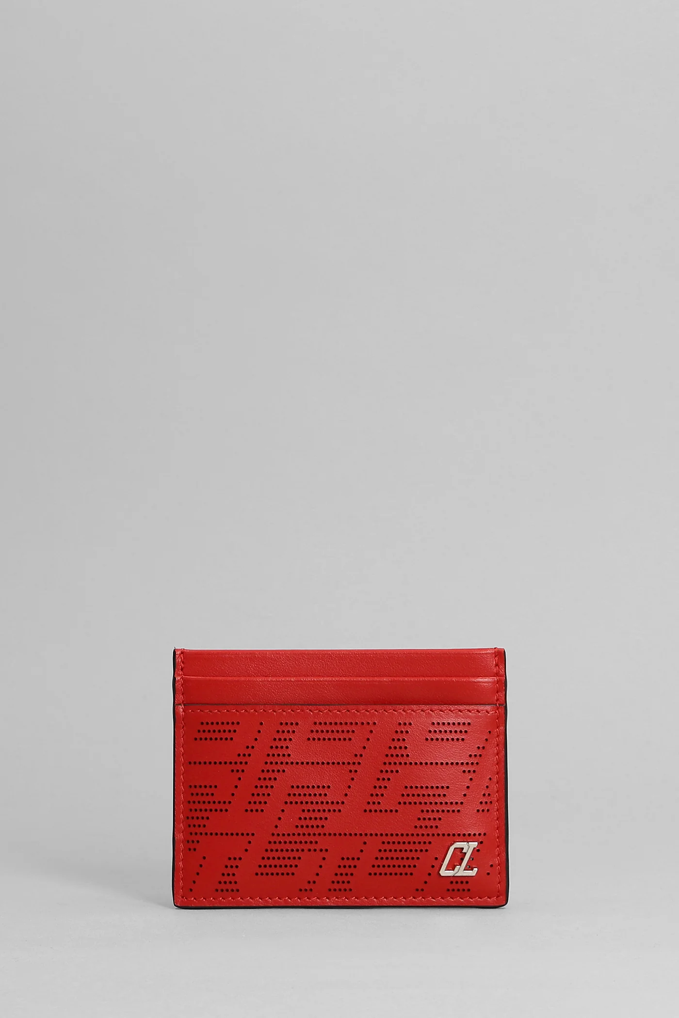 Wallet in red leather - Image 4