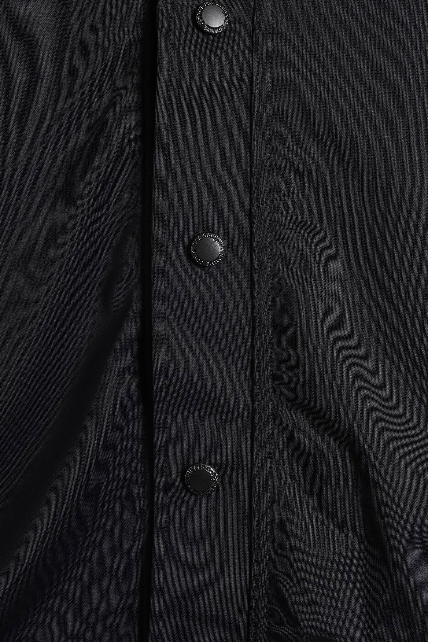 Casual jacket in black nylon - Image 5