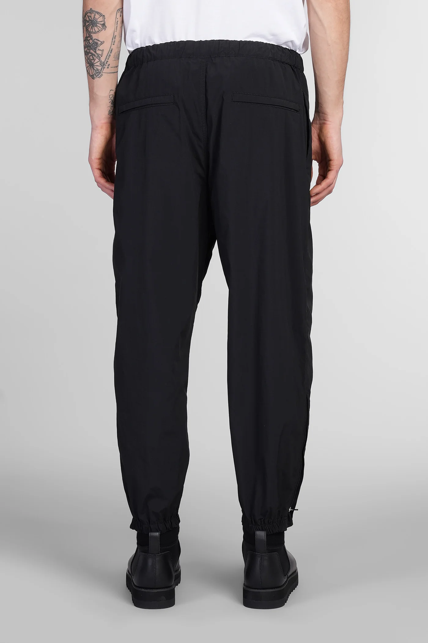 Pants in black nylon - Image 3