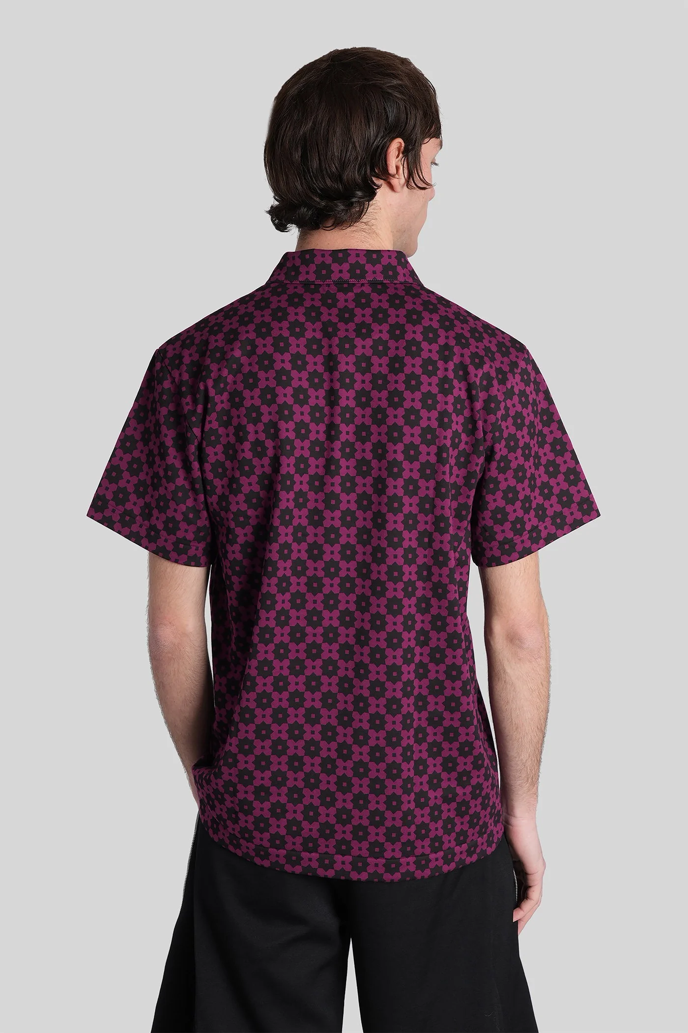 Polo in Viola cotton - Image 3