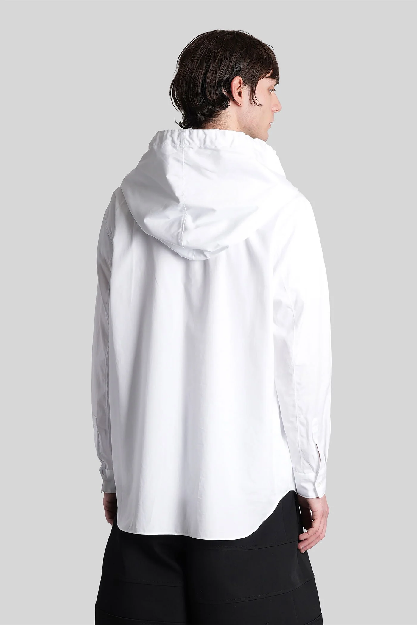 Shirt in white cotton - Image 3