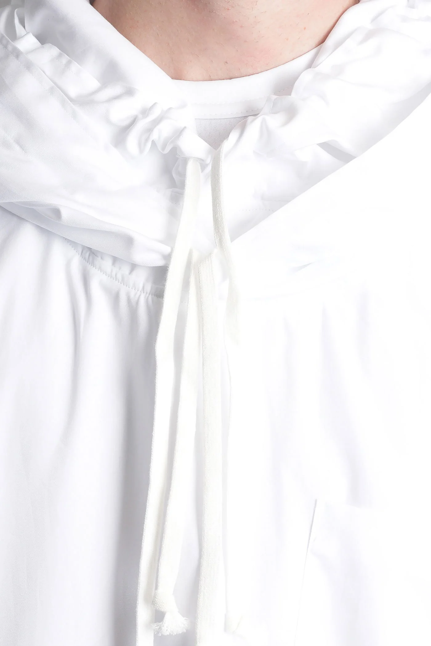 Shirt in white cotton - Image 5