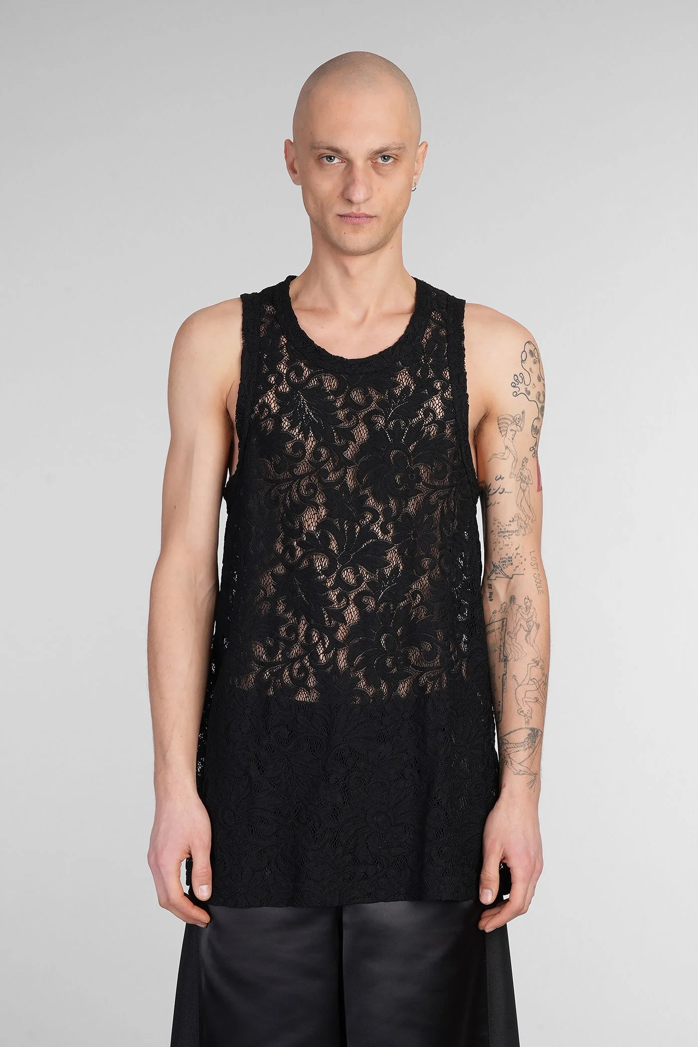 tank Top in black polyester