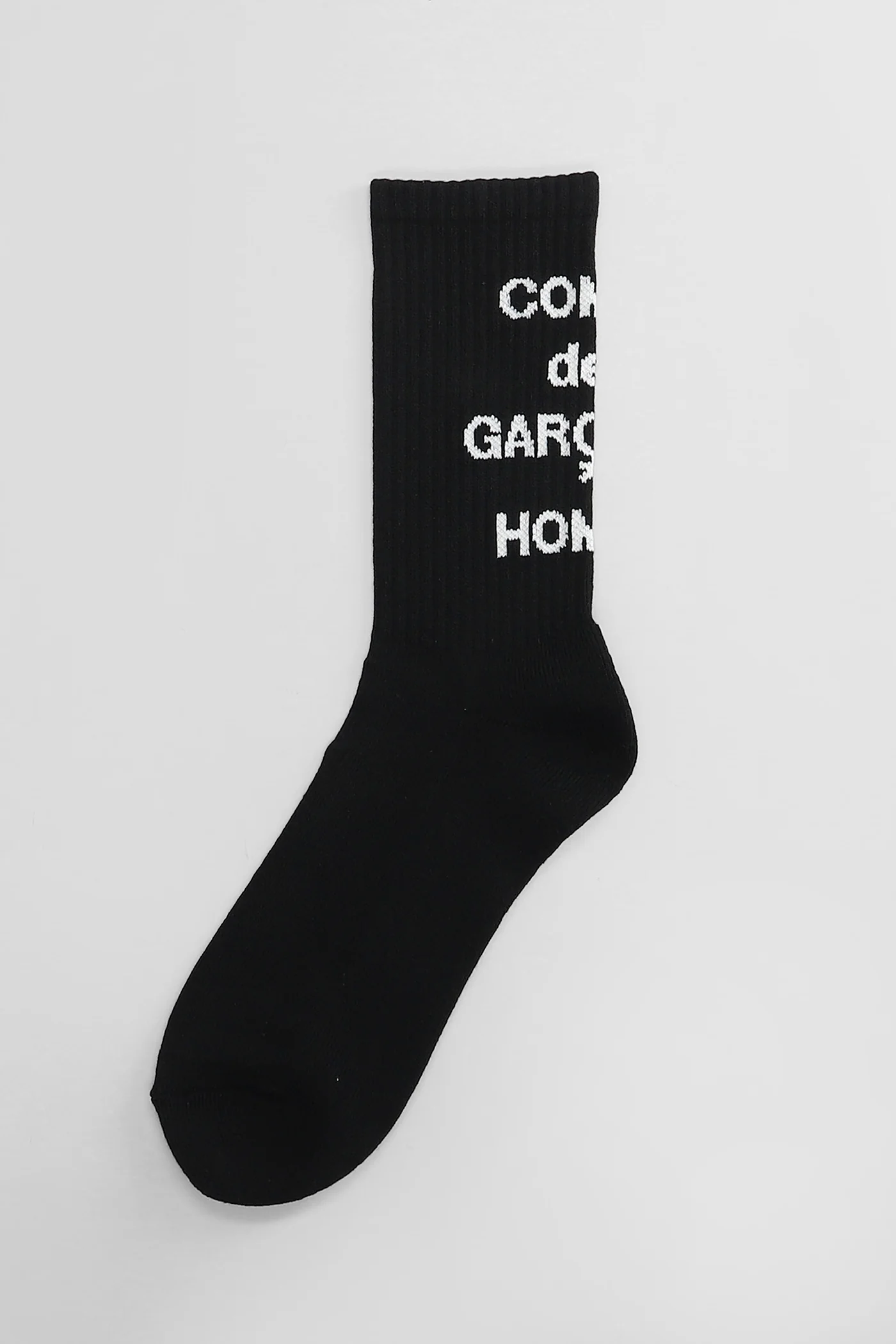 Socks in black cotton - Image 3