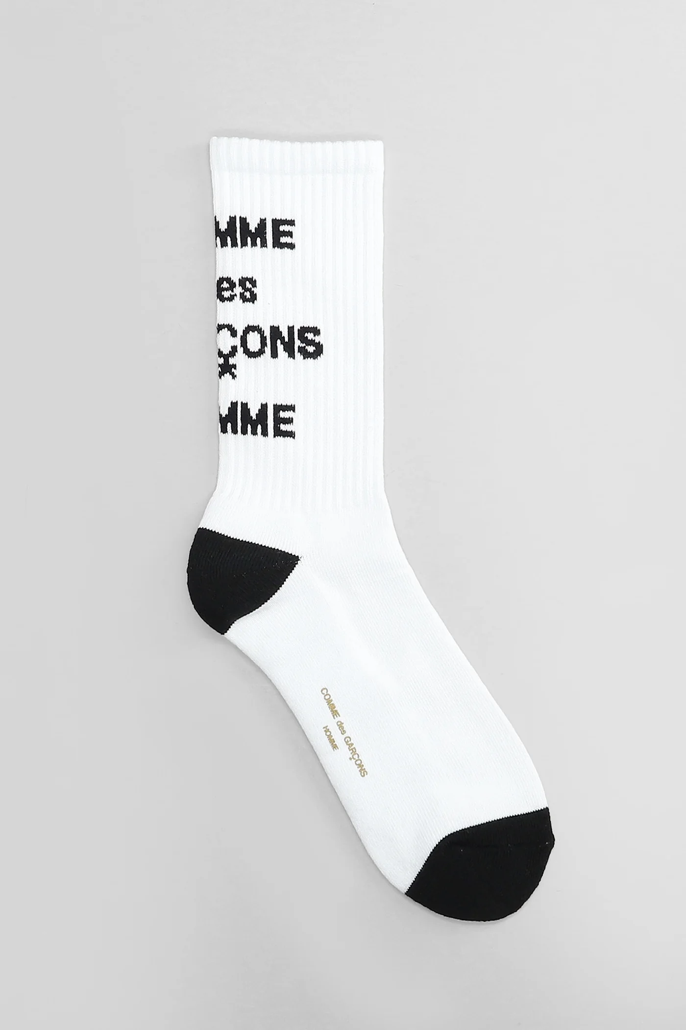 Socks in white cotton - Image 2