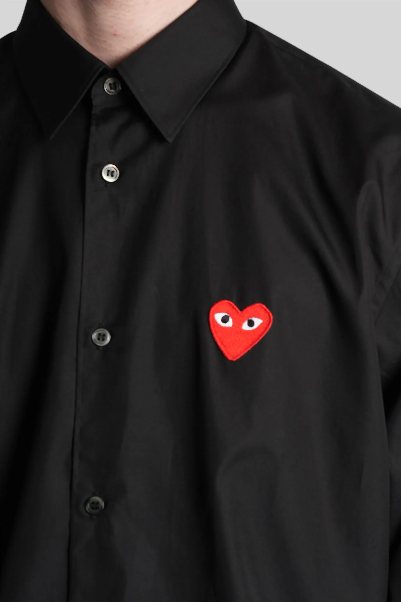 Shirt in black cotton - Image 5
