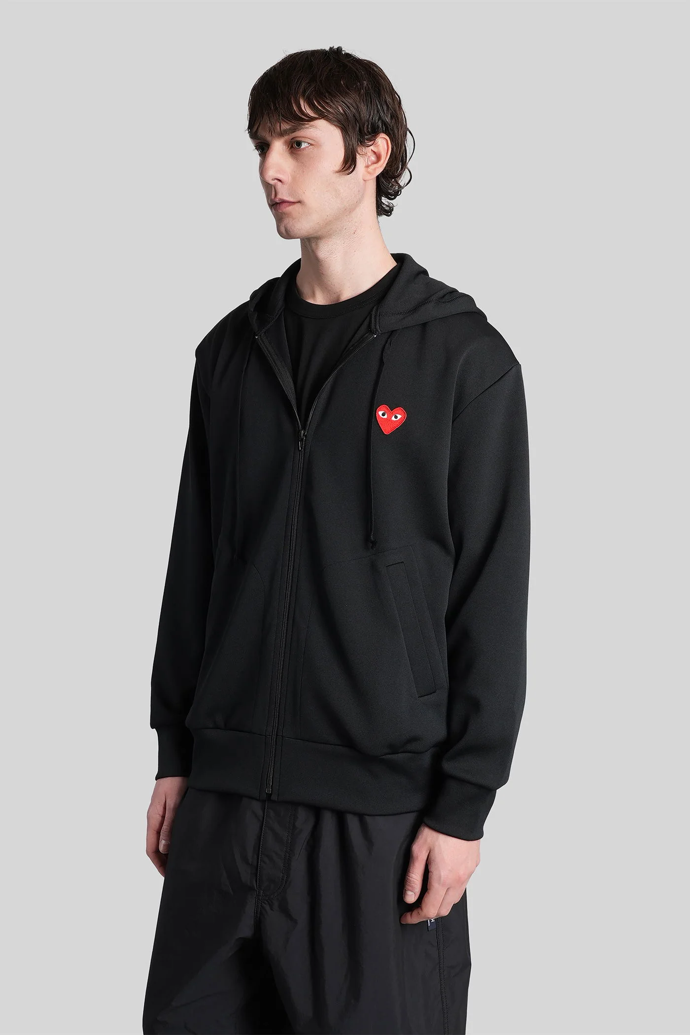 Sweatshirt in black polyester - Image 4