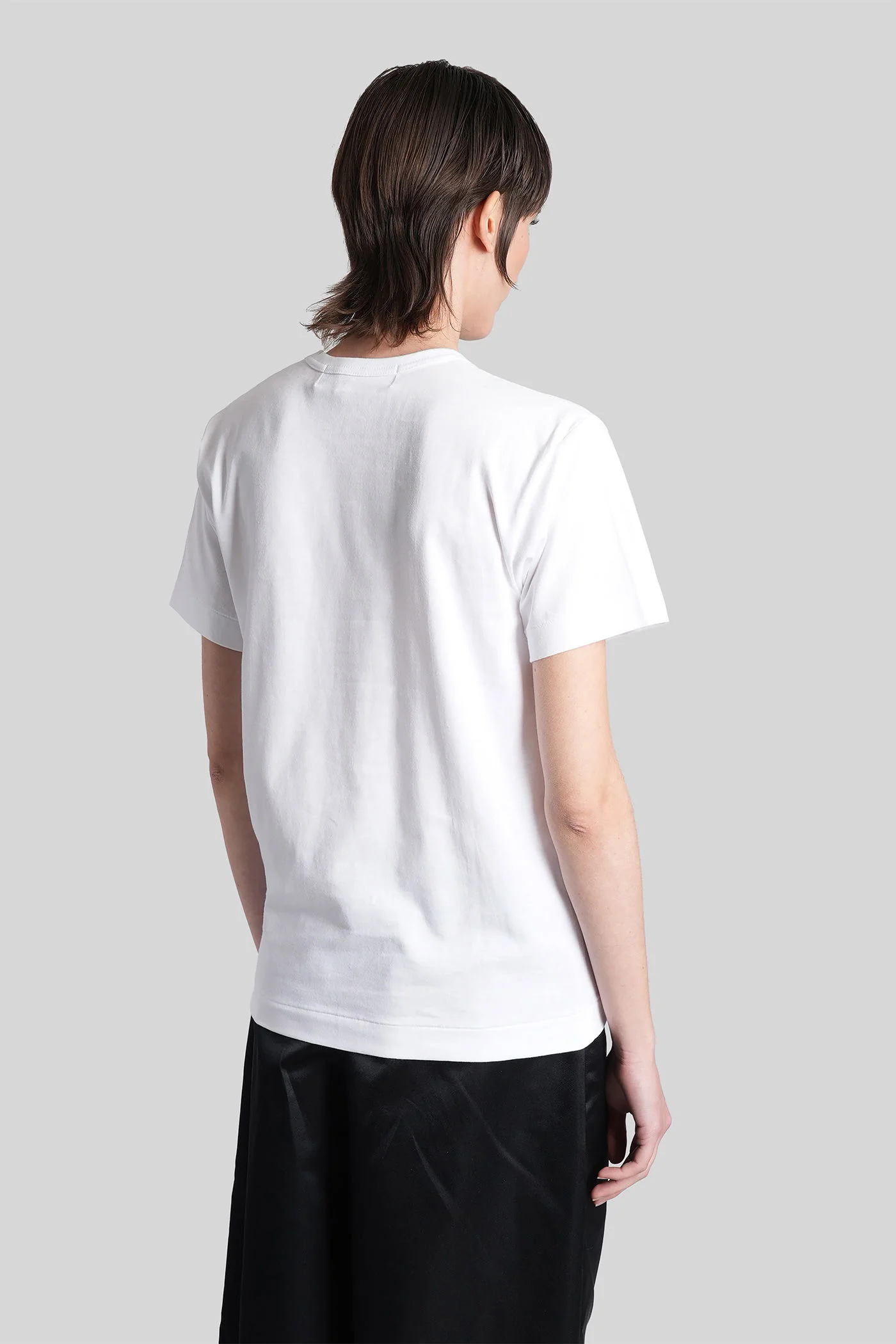 T-Shirt in white cotton - Image 3