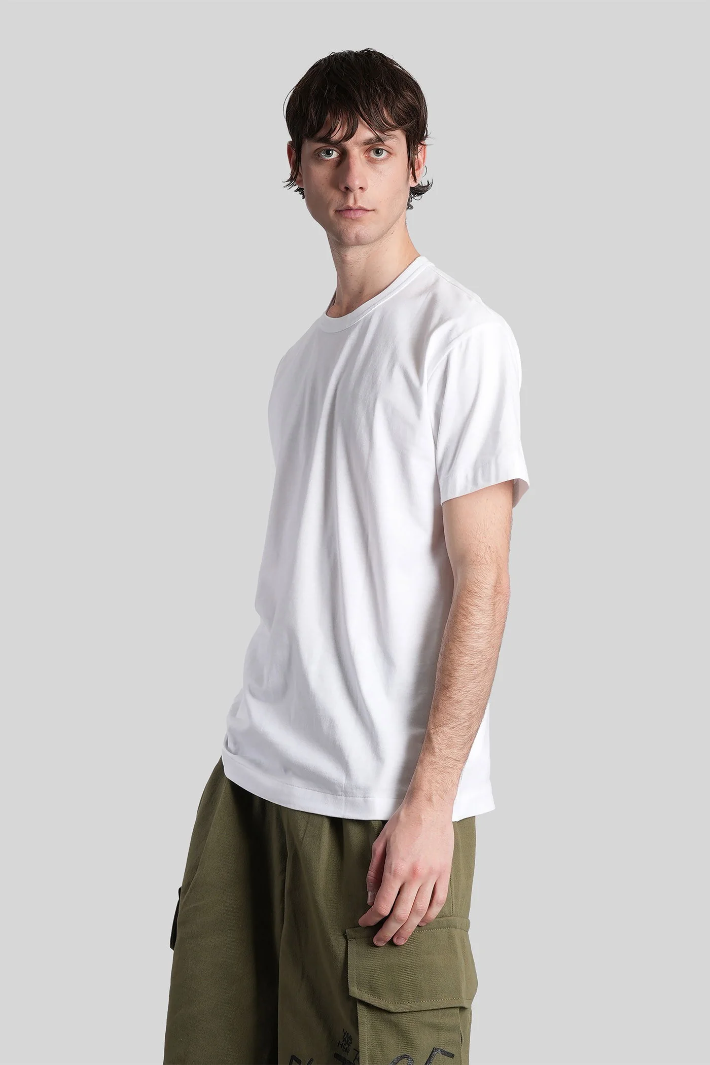 T-Shirt in white cotton - Image 4