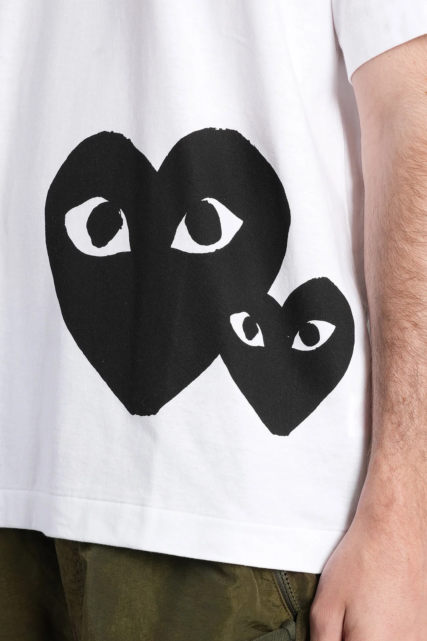 T-Shirt in white cotton - Image 5