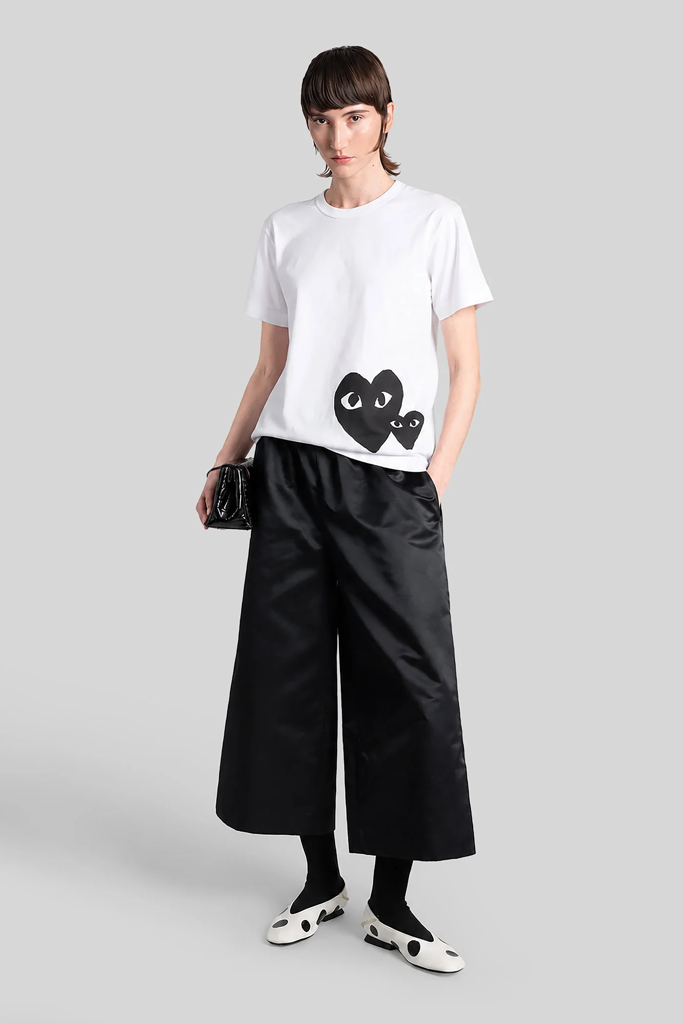 T-Shirt in white cotton - Image 2