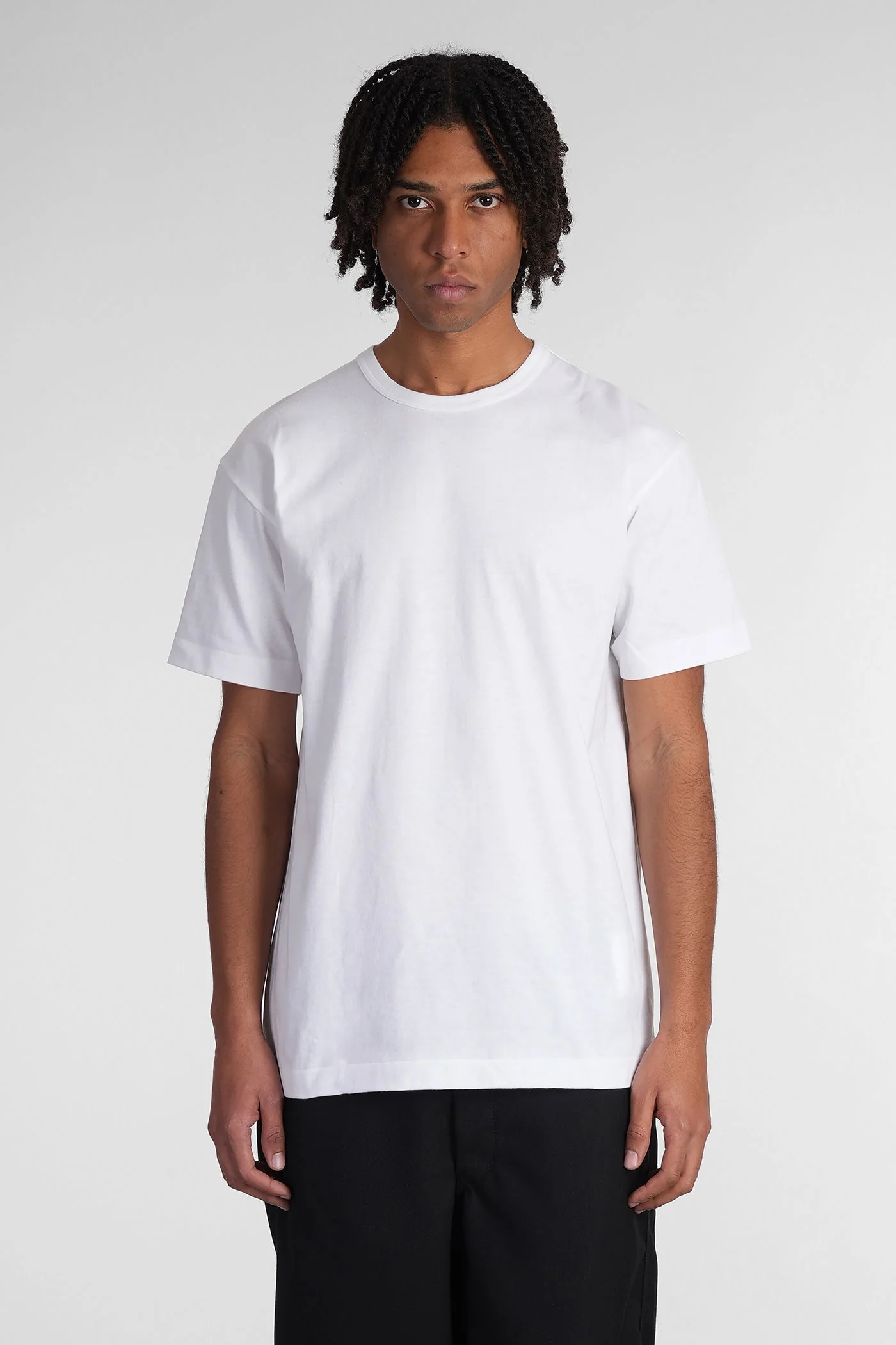 T-Shirt in white cotton