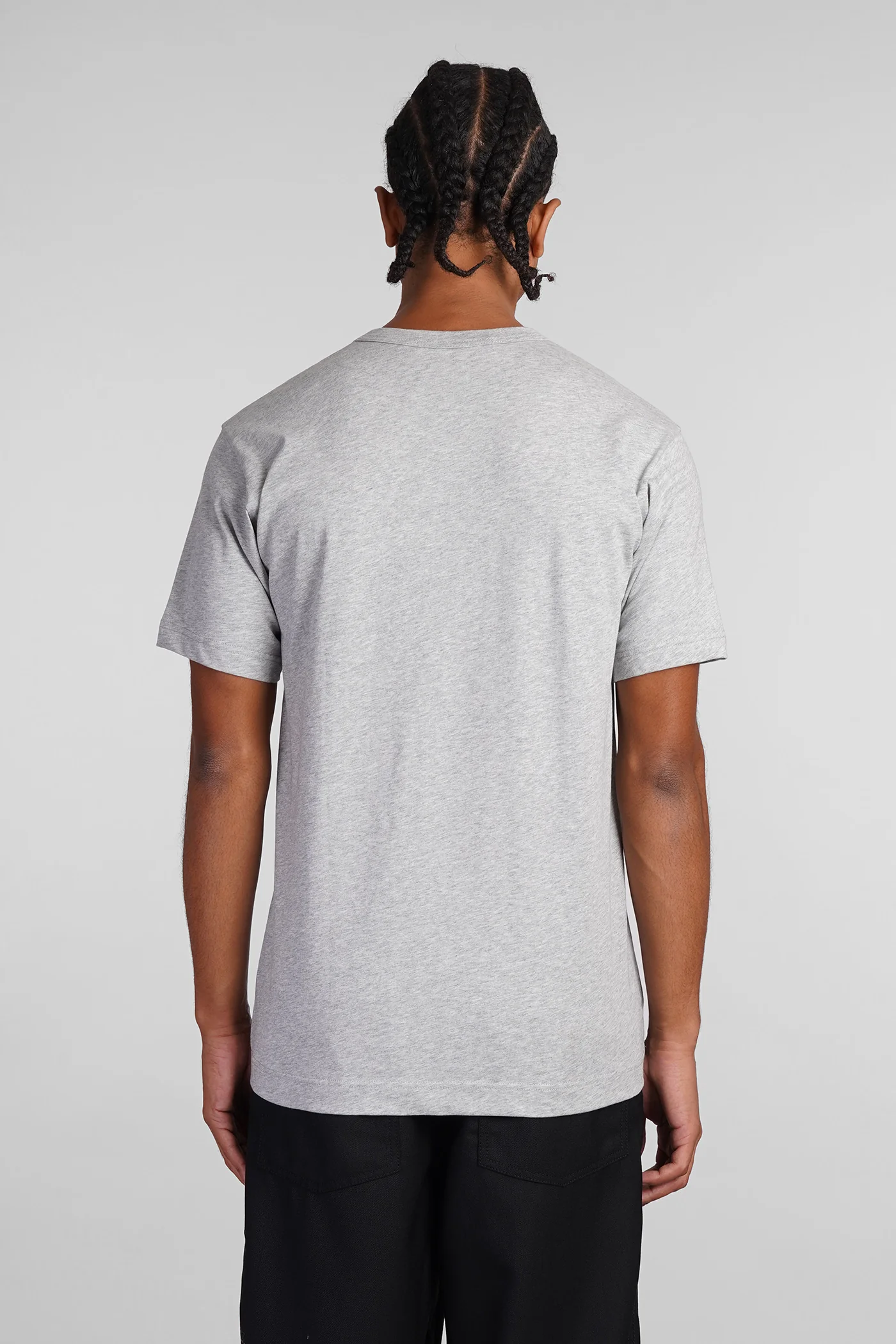 T-Shirt in grey cotton - Image 3