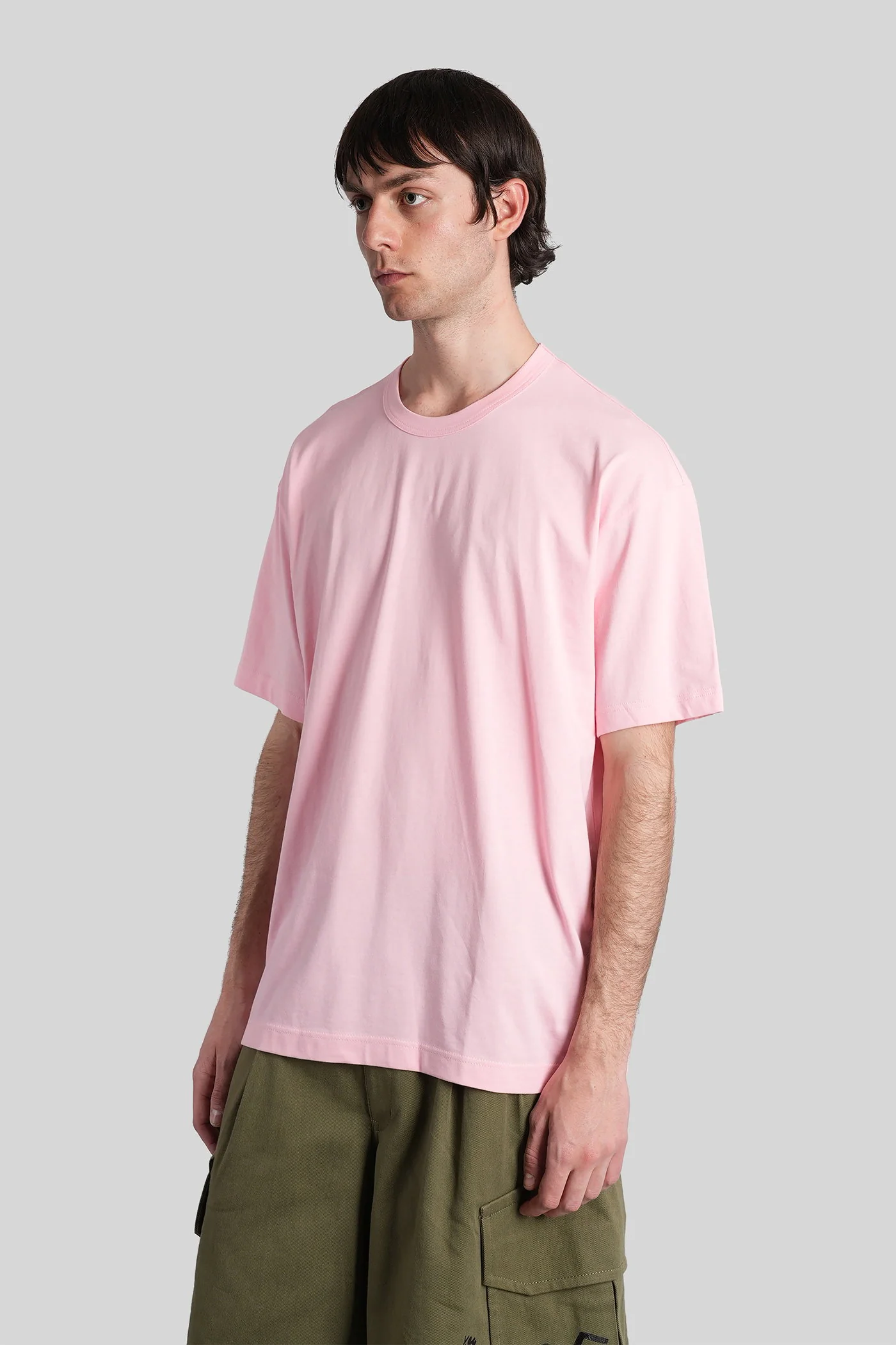 T-Shirt in rose-pink cotton - Image 4