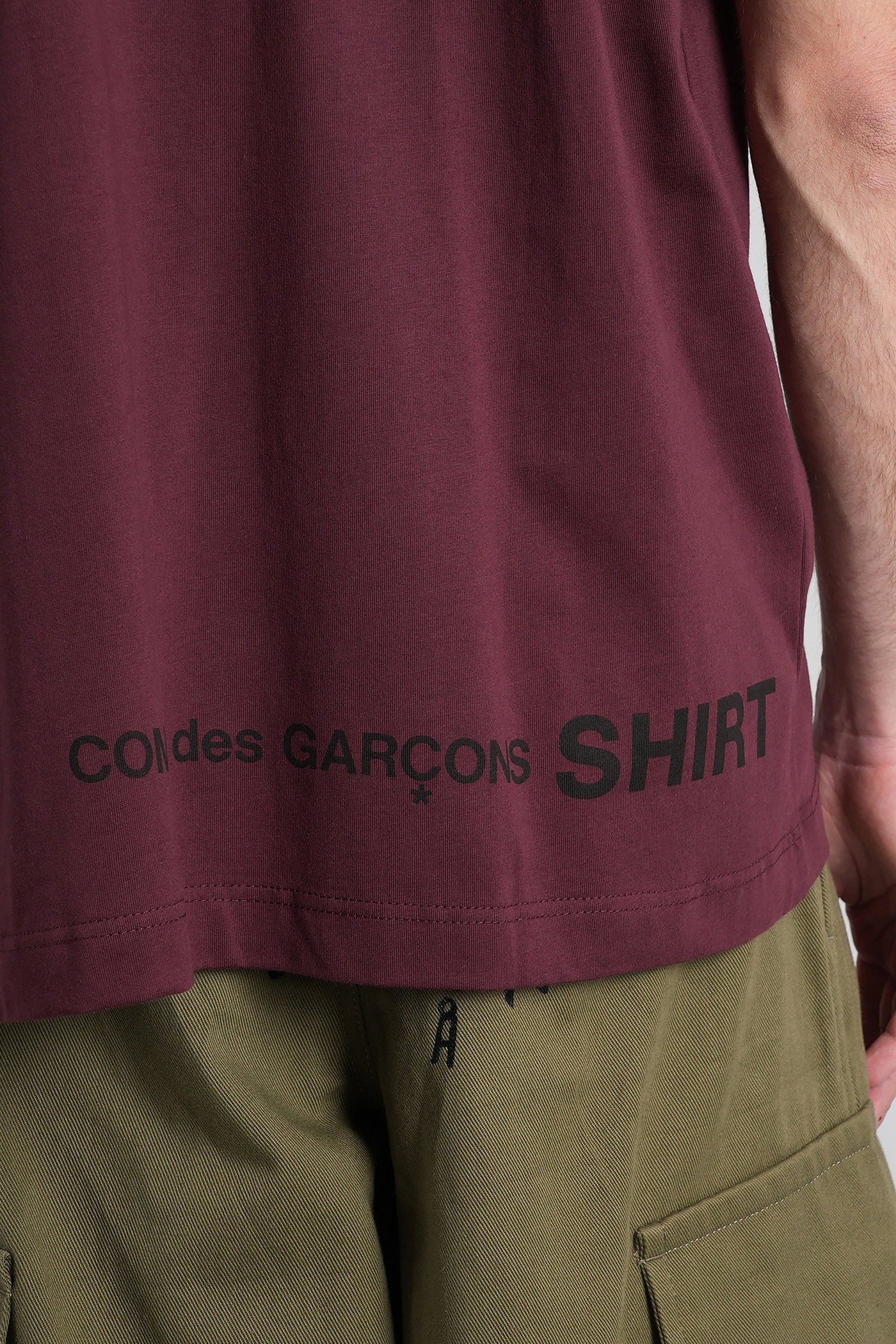T-Shirt in Viola cotton - Image 5
