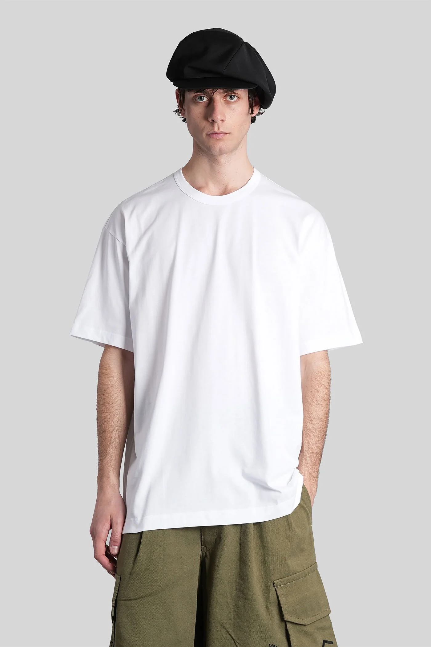 T-Shirt in white cotton