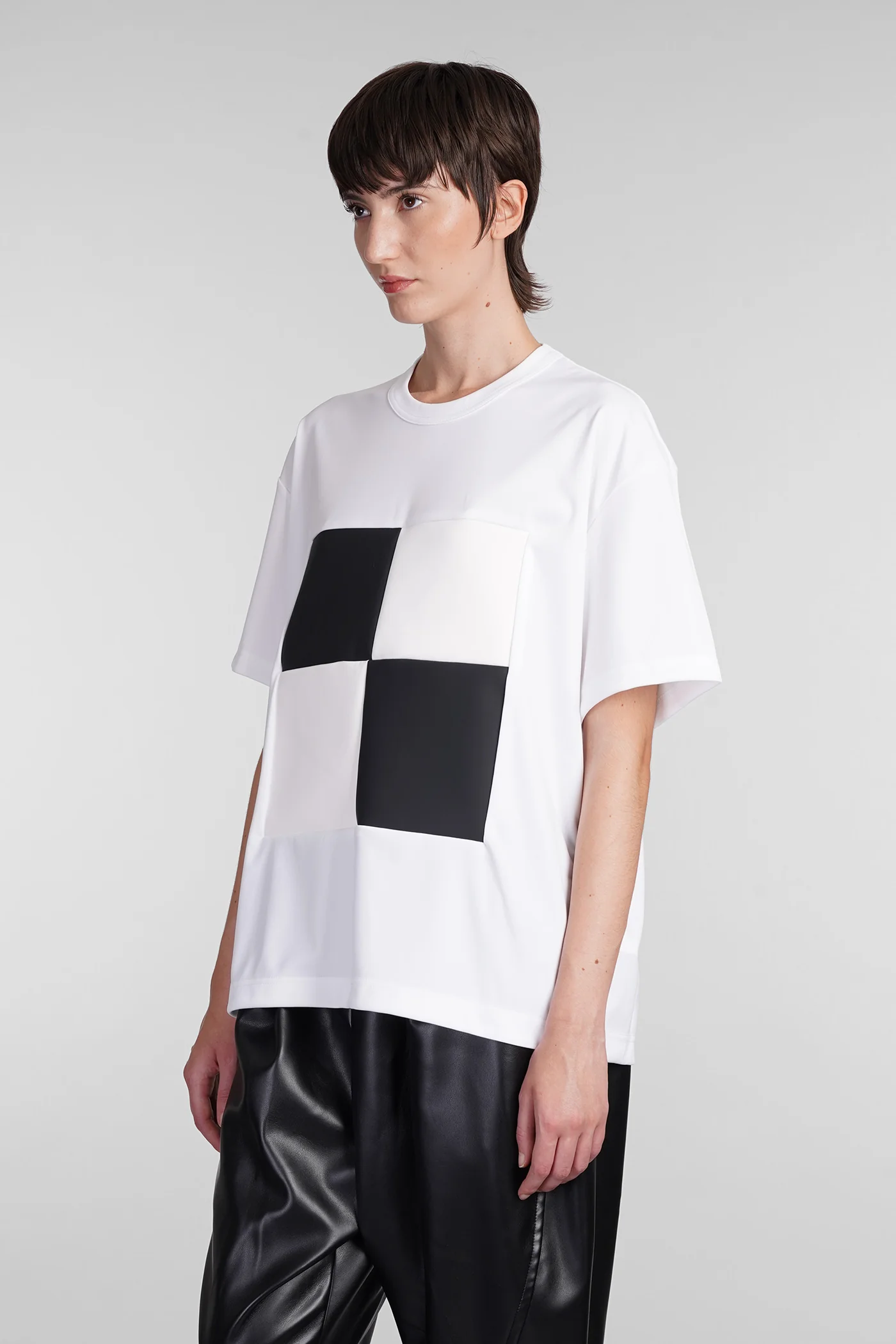 T-Shirt in white cotton - Image 4