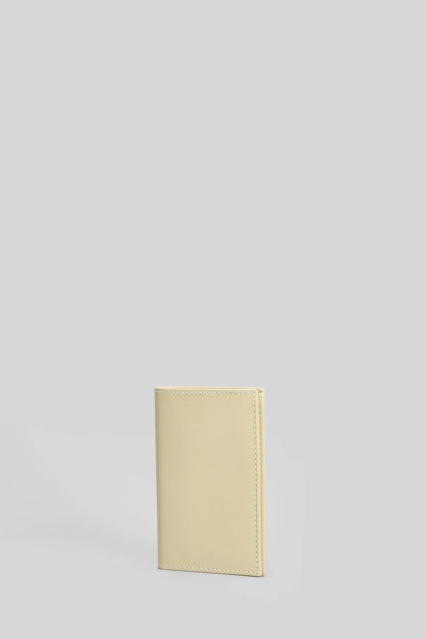 Wallet in beige leather - Image 2