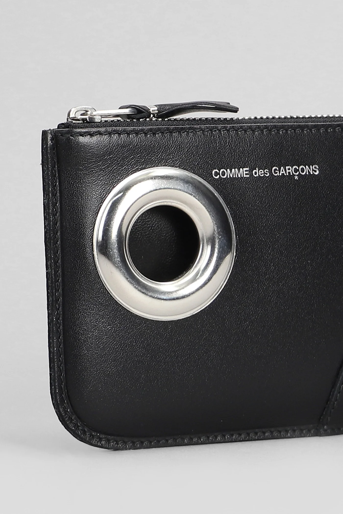 Wallet in black leather - Image 4