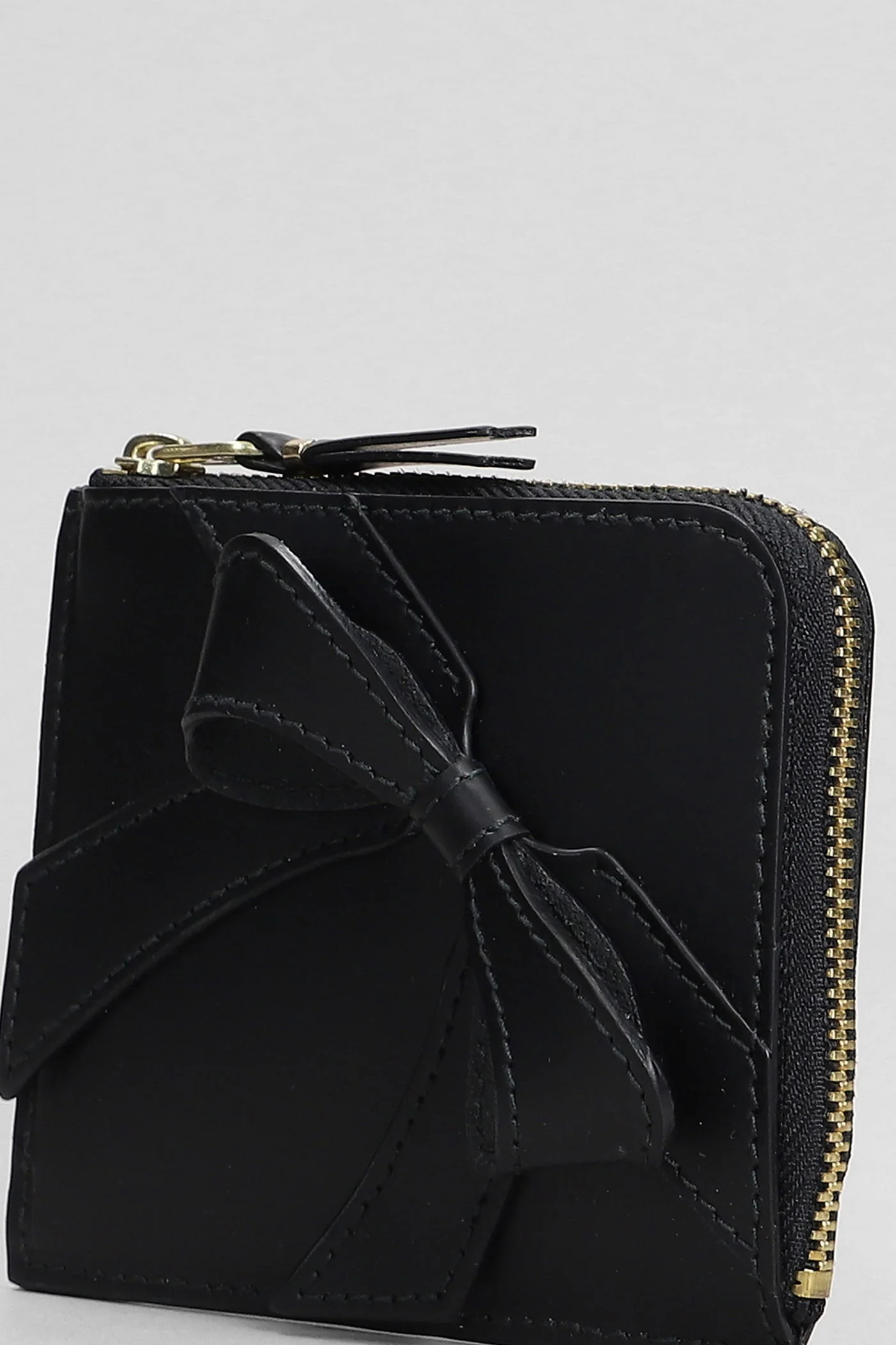 Wallet in black leather - Image 4